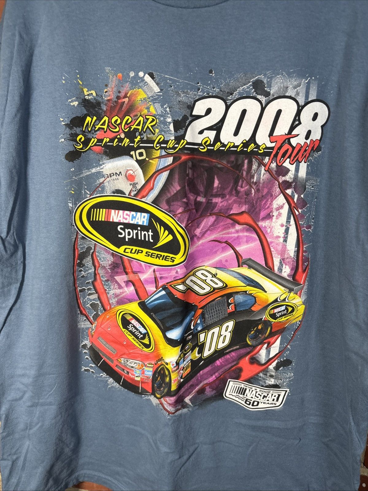 NASCAR Vintage Y2k NASCAR SPRINT 2008 Tour Racing Schedule Size XL Size US XL / EU 56 / 4 - 2 Thumbnail