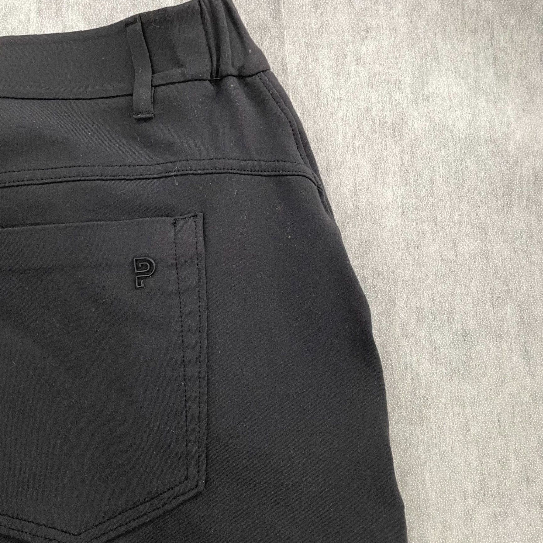 Logo 7 VINTAGE Public Rec Pants Men's 42 Black Chino Stretch Workwear Casual Travel Size US 42 / EU 58 - 3 Thumbnail