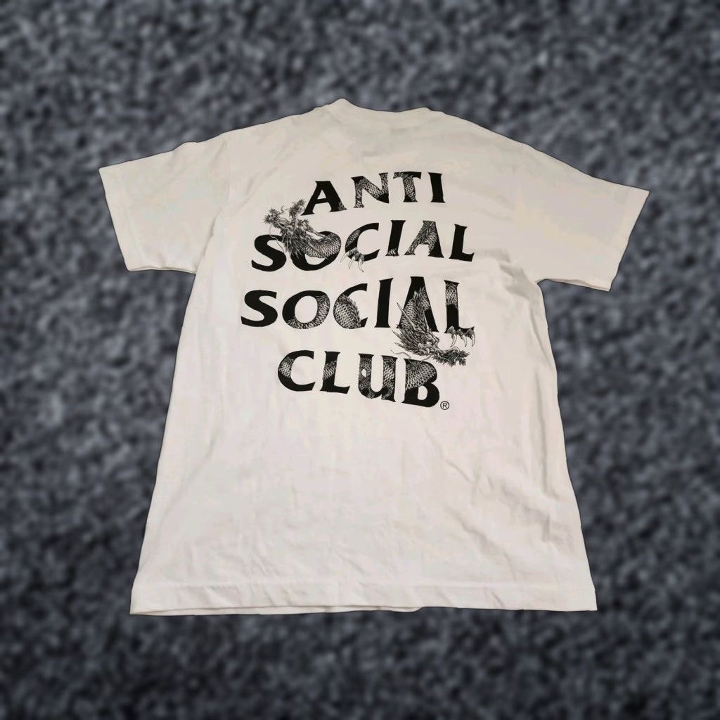 Anti Social Social Club Anti Social Social Club Japan Exclusive T-Shirt Mens M White Solid Crew Neck Size US M / EU 48-50 / 2 - 1 Thumbnail