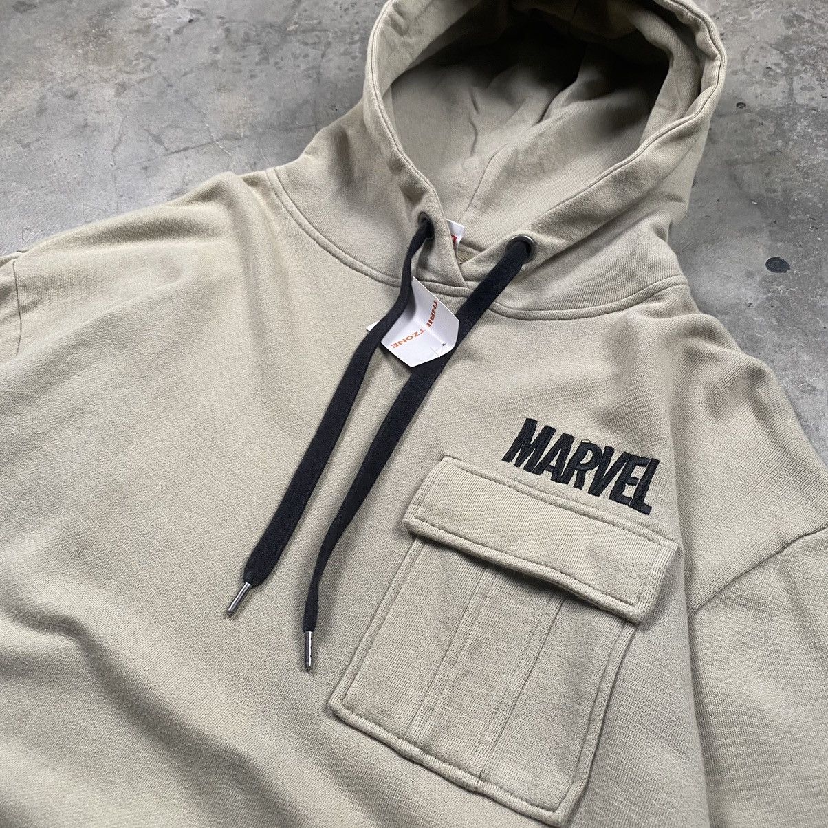 Marvel Comics × Vintage y2k Marvel Tactical Wide Boxy Pullover Size US M / EU 48-50 / 2 - 3 Thumbnail