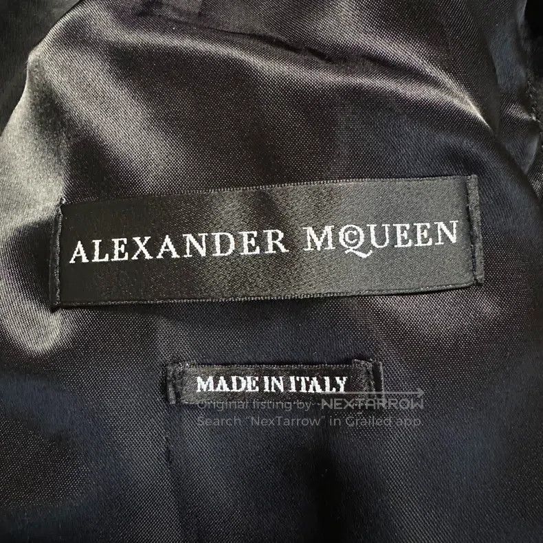 Alexander McQueen Alexander Mcqueen French gold thread embroidery woollen co Size US M / EU 48-50 / 2 - 8 Thumbnail