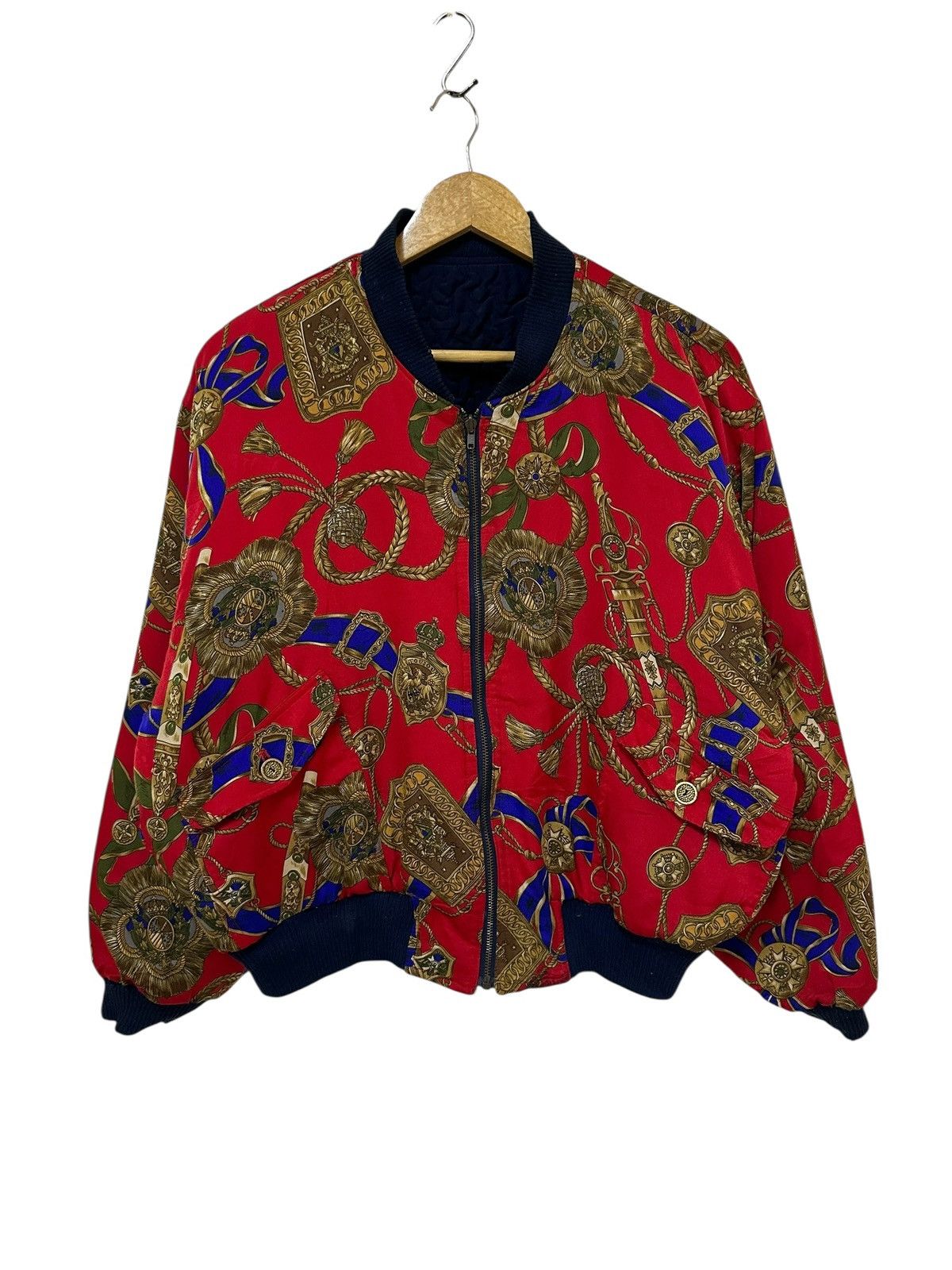Japanese Brand Vintage Reverse Jacket Bomber Size M / US 6-8 / IT 42-44 - 1 Thumbnail