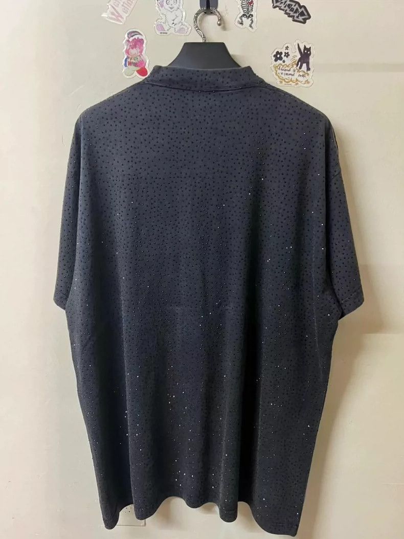 Balenciaga Balenciaga Crystal Printed Short Sleeve Size US L / EU 52-54 / 3 - 2 Thumbnail
