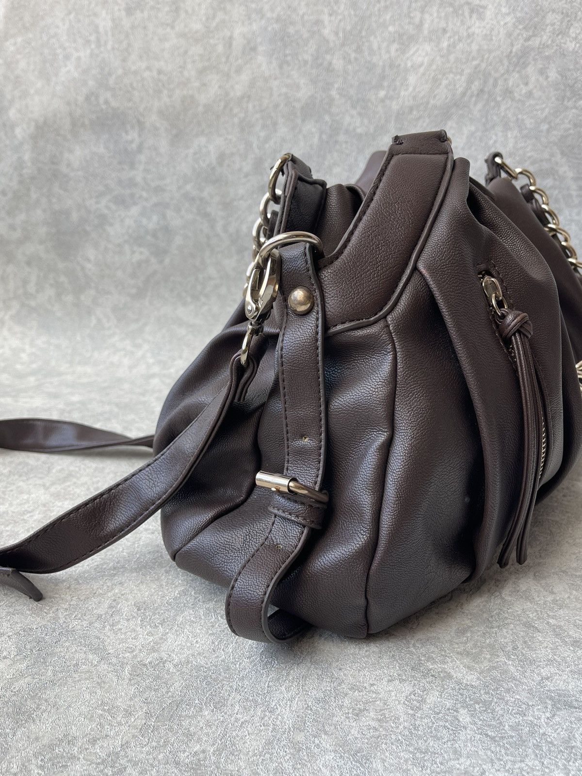 Guess 90s Vintage Guess Zippered Belt Shoulder Bag Size ONE SIZE - 11 Thumbnail