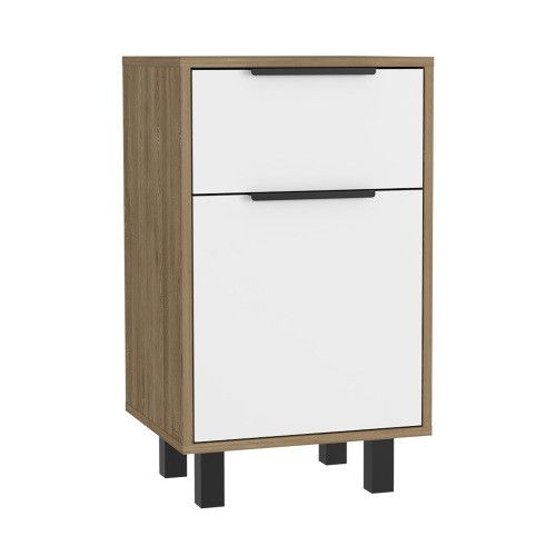 Designer × Homemade Kaia Z Nightstand , End Table, Side Table One Drawer, One Ca Size US L / EU 52-54 / 3 - 7 Thumbnail