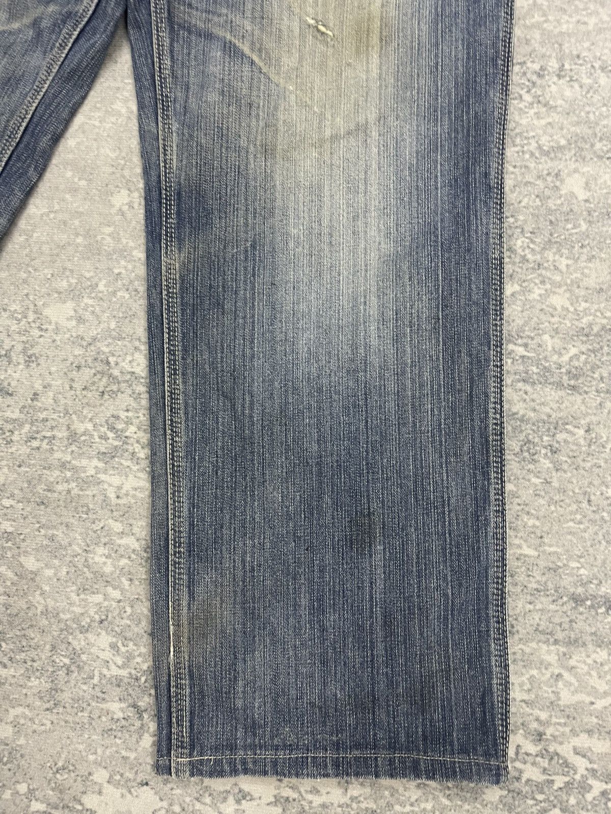 Stussy Vintage Stüssy Japan 'Rough & Rugged' Carpenter Denim Pants Size US 32 / EU 48 - 3 Thumbnail