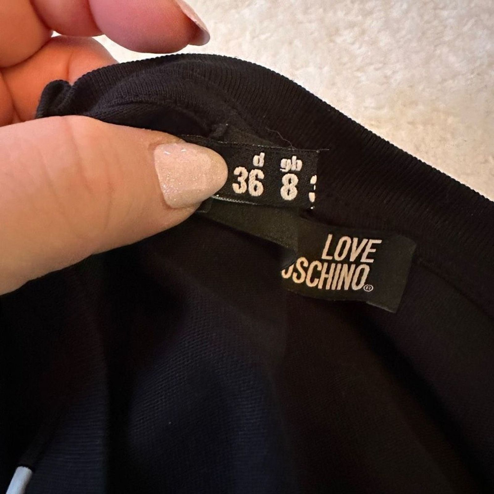Moschino Love Moschino logo t-shirt size 4 Size S / US 4 / IT 40 - 8 Thumbnail