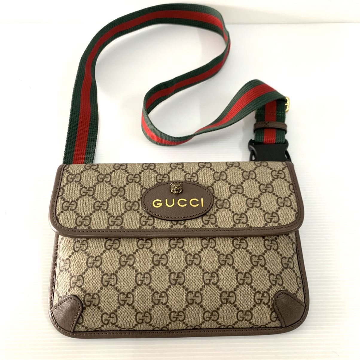Gucci Gucci Monogram Supreme Waist/Sling Bag Size ONE SIZE - 6 Thumbnail