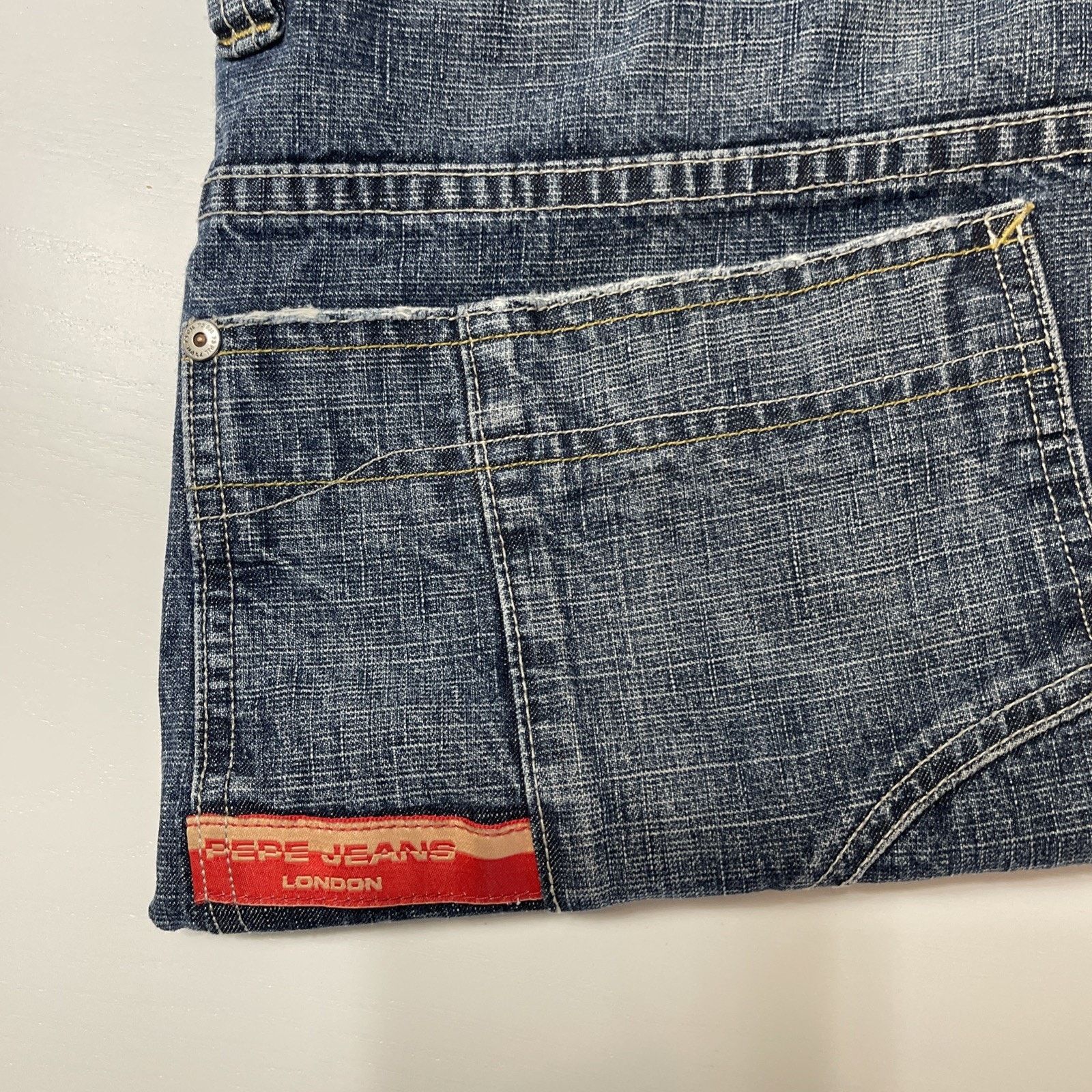 Pepe Jeans VtgY2K Pepe Jeans London Purse Denim Custom Bag Size ONE SIZE - 3 Thumbnail