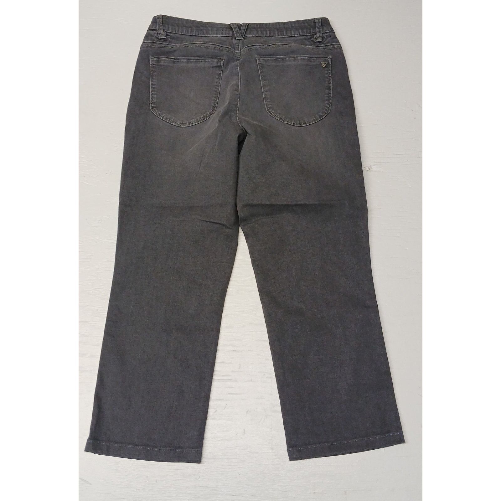 Other Wit & Wisdom Gray (12) Womens Comfort Casual Jeans Size 34" / US 12 / IT 48 - 8 Thumbnail