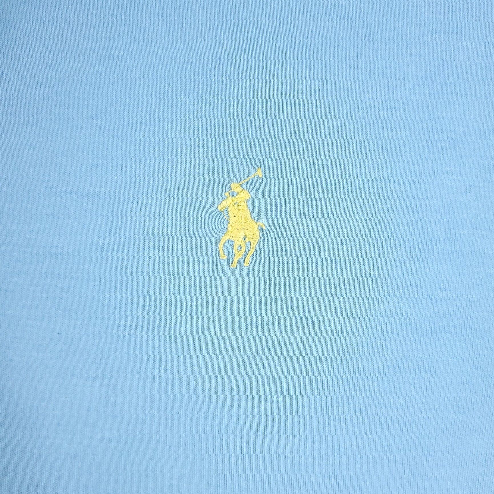 Ralph Lauren Ralph Lauren Polo Shirt Mens Large Blue Pony Casual Short Sleeve Shirt Size US L / EU 52-54 / 3 - 3 Thumbnail