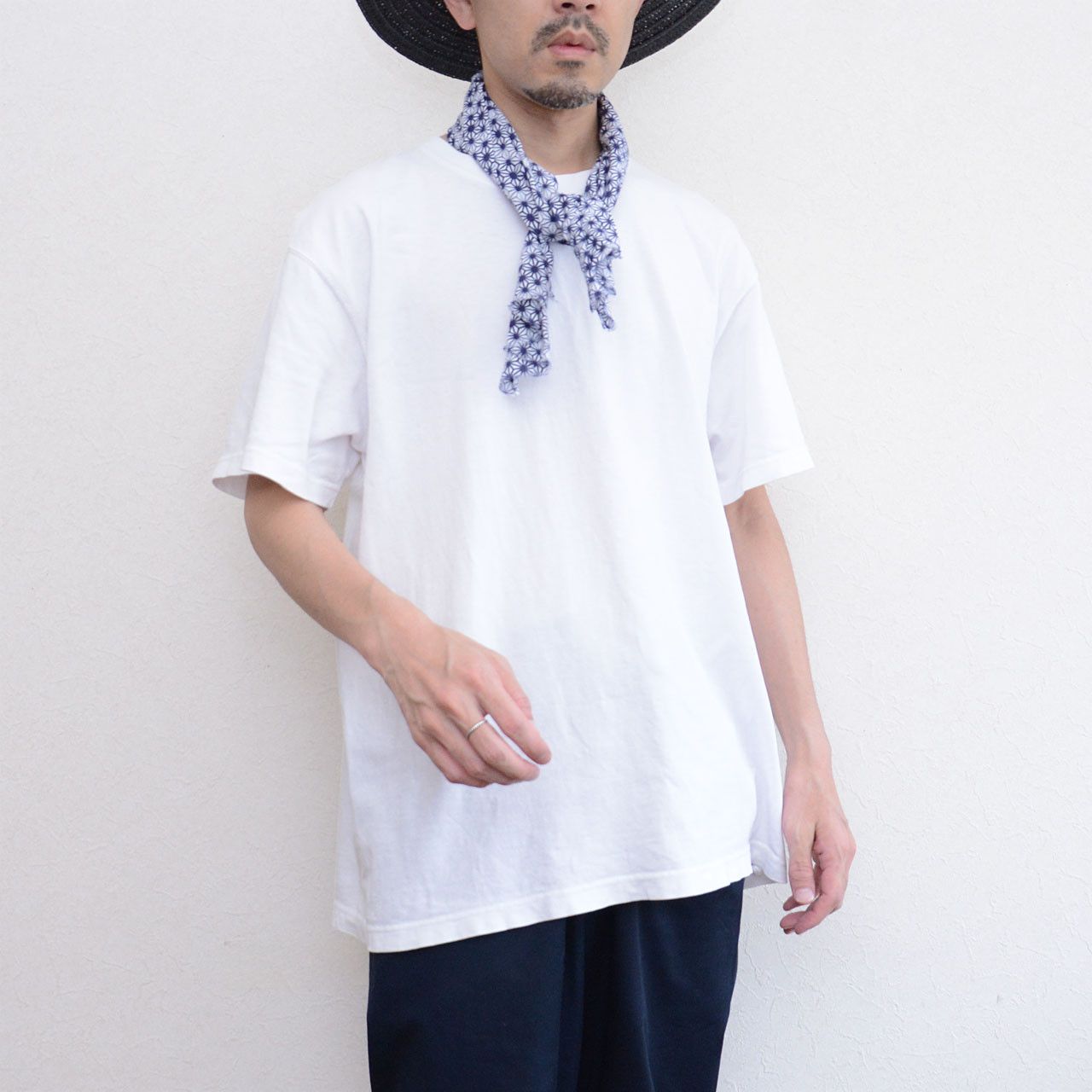 Other Tenugui with Traditional Asanoha Pattern Navy Made in Japan Size ONE SIZE - 9 Thumbnail