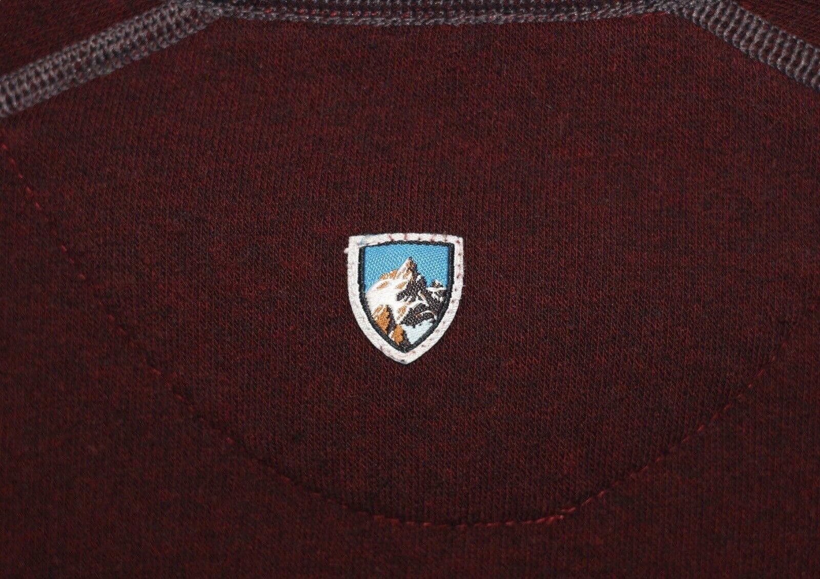 Kuhl KUHL Mens Revel 1/4 Zip Sweater Kashmira Pullover Red Gray M Size US M / EU 48-50 / 2 - 5 Thumbnail