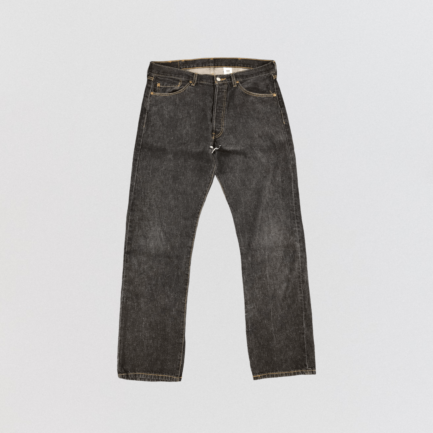 image of 90's Levis 501 Jeans-Jm1658 in Black, Men's (Size 38)