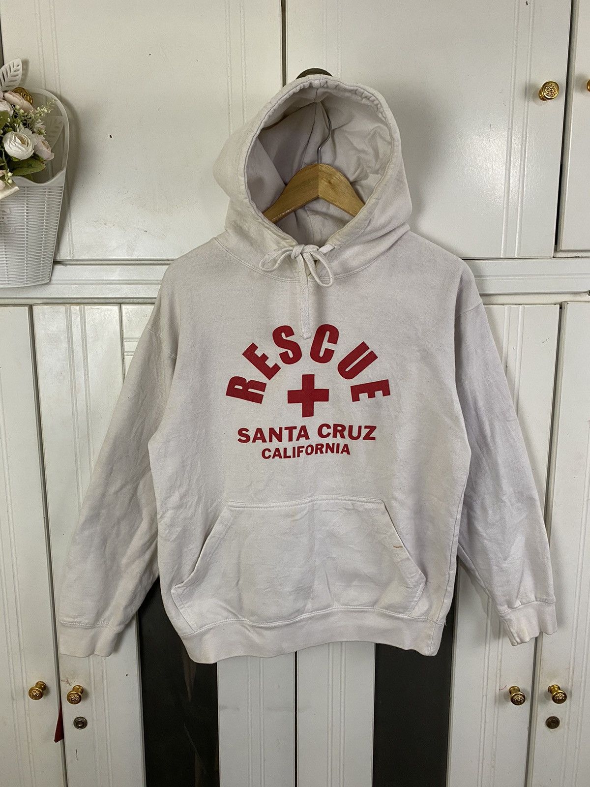 image of Rescue Santa Cruz in White, Men's (Size Medium)