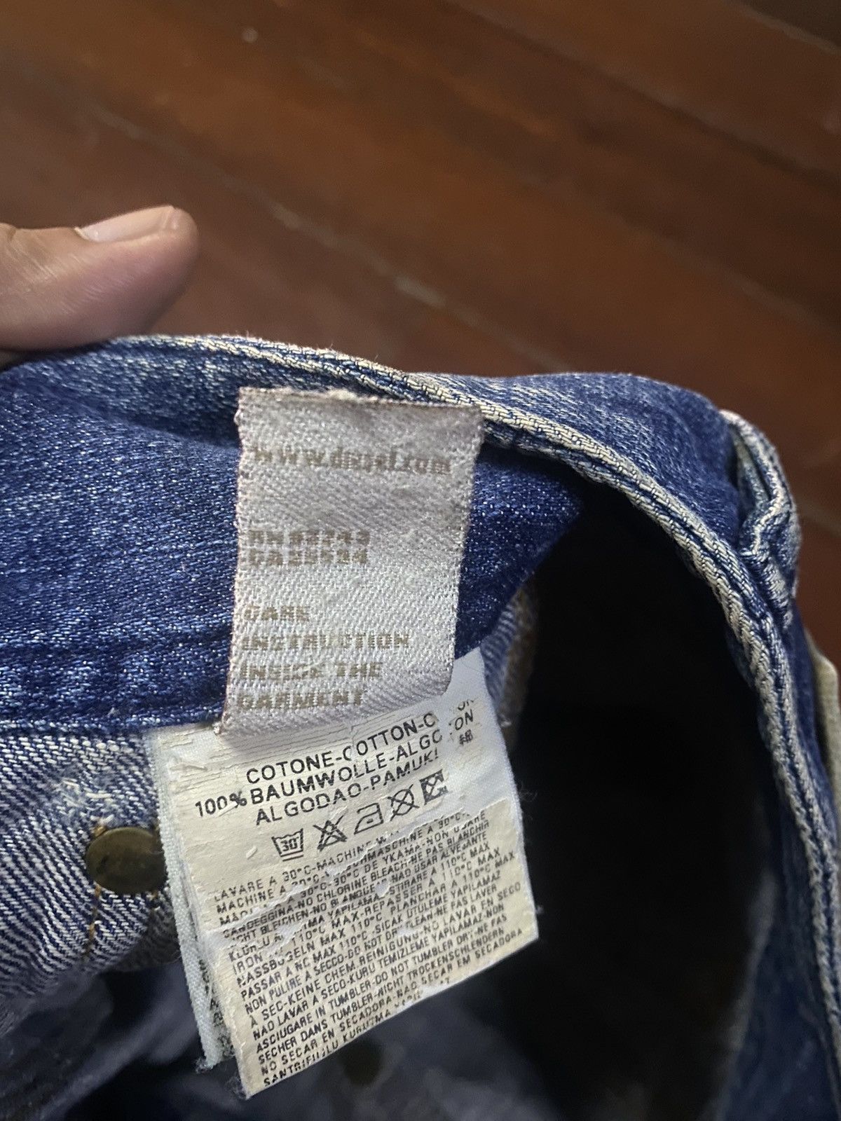 Designer × Diesel Fire 🔥 DIESEL RECKFLY made in italy distressed nice faded Size 30" / US 8 / IT 44 - 18 Thumbnail