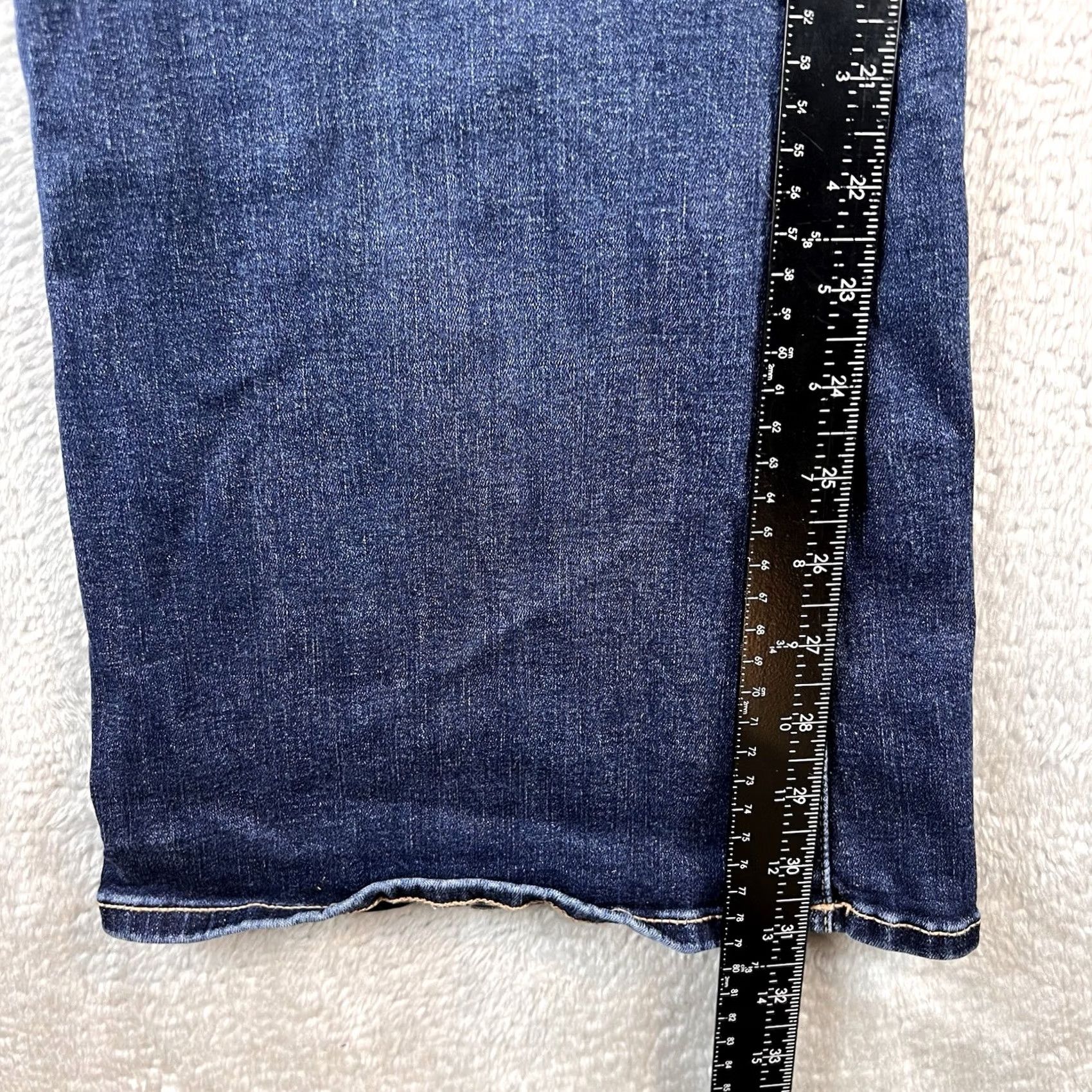 American Eagle Outfitters American Eagle Outfitters Jeans Women Flared 8 Regular Blue Denim High Rise 31in Inseam Size 30" / US 8 / IT 44 - 4 Thumbnail