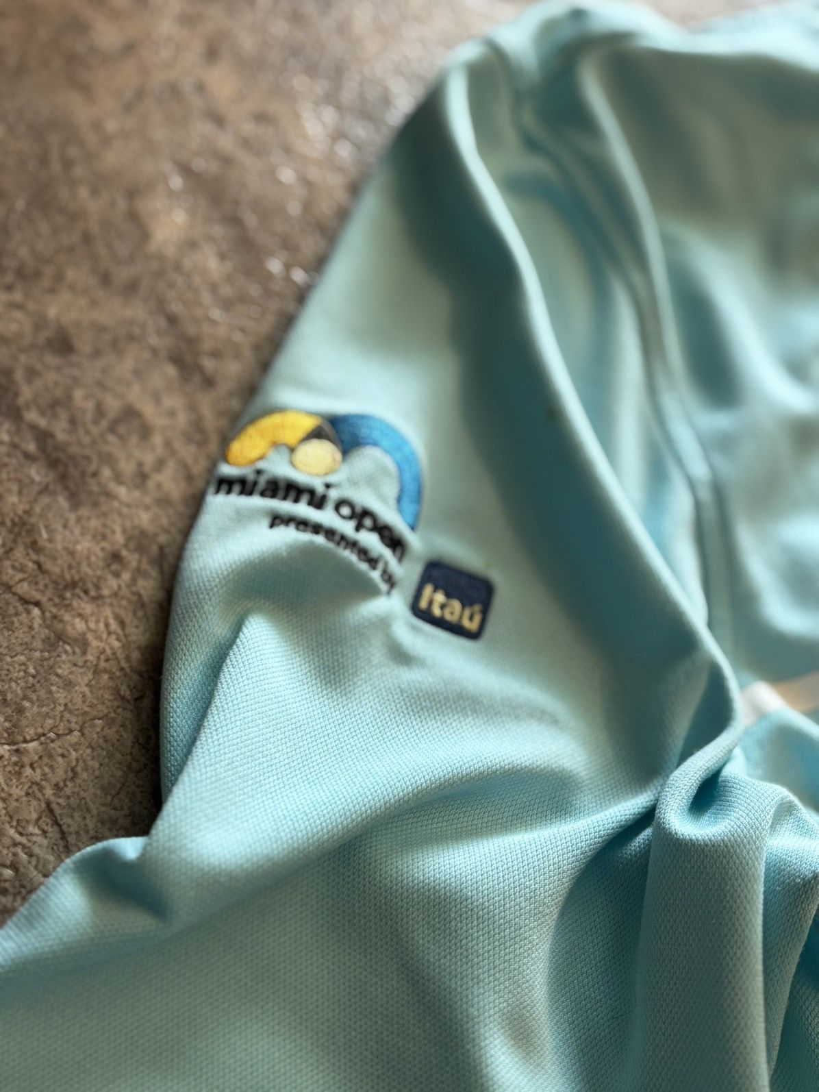 Lacoste Lacoste 2020 U.S Miami open Sky Blue Light Jacket Size US L / EU 52-54 / 3 - 7 Thumbnail