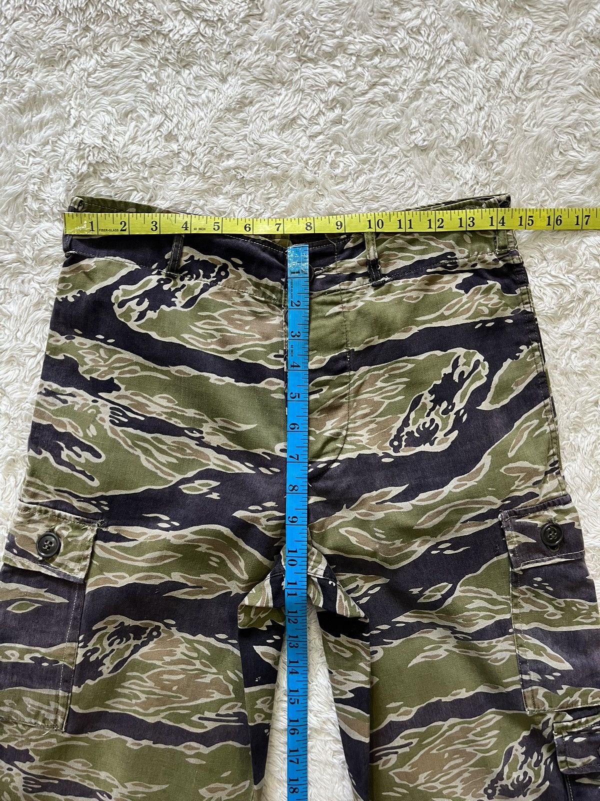 Vintage true vintage arvn vietnam war us army tiger stripe pants Size US 29 - 15 Thumbnail