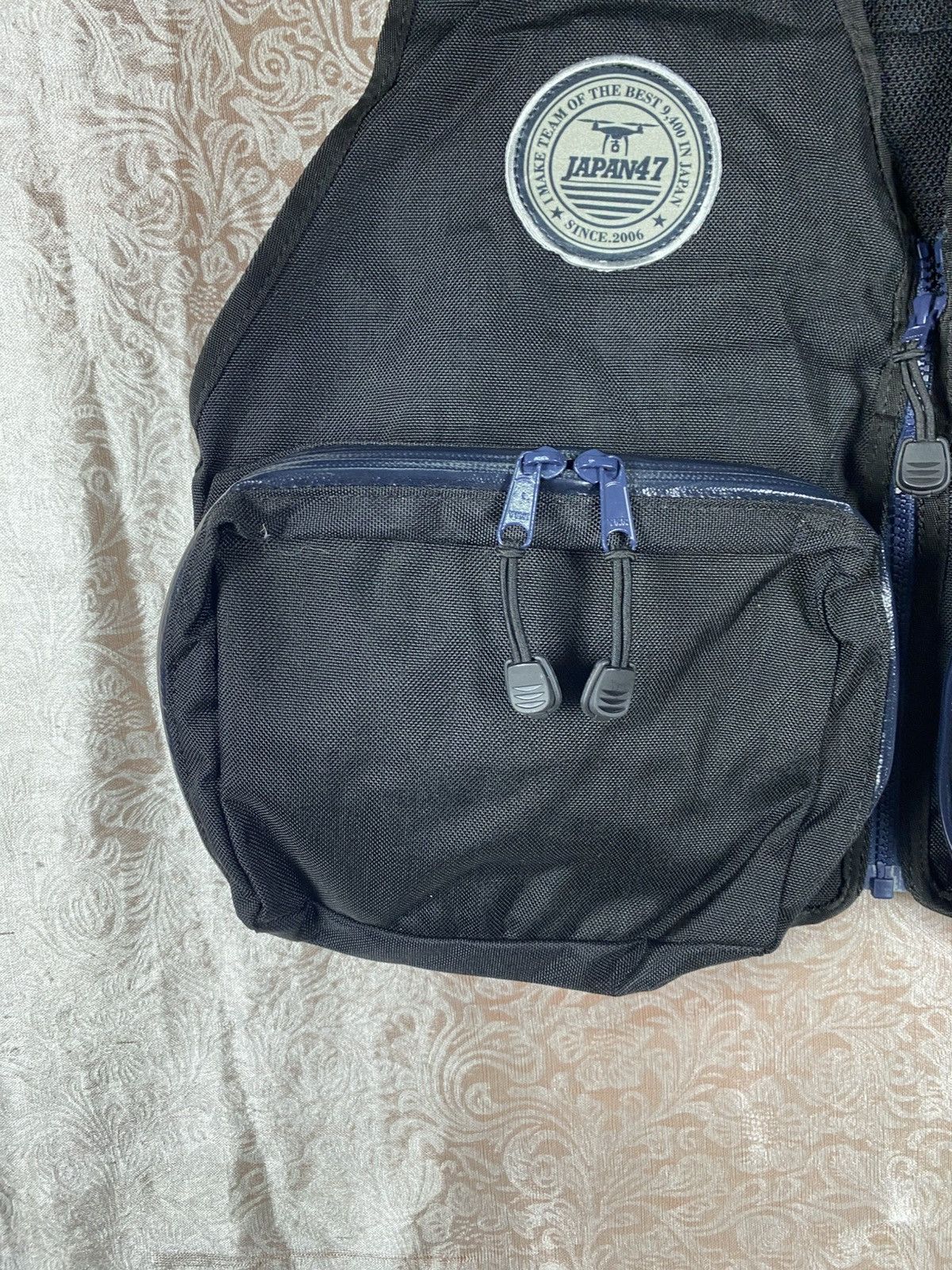 Japanese Brand Vintage Japan47 Tactical Utility Vest Nakane Multi Pocket Size US M / EU 48-50 / 2 - 9 Thumbnail