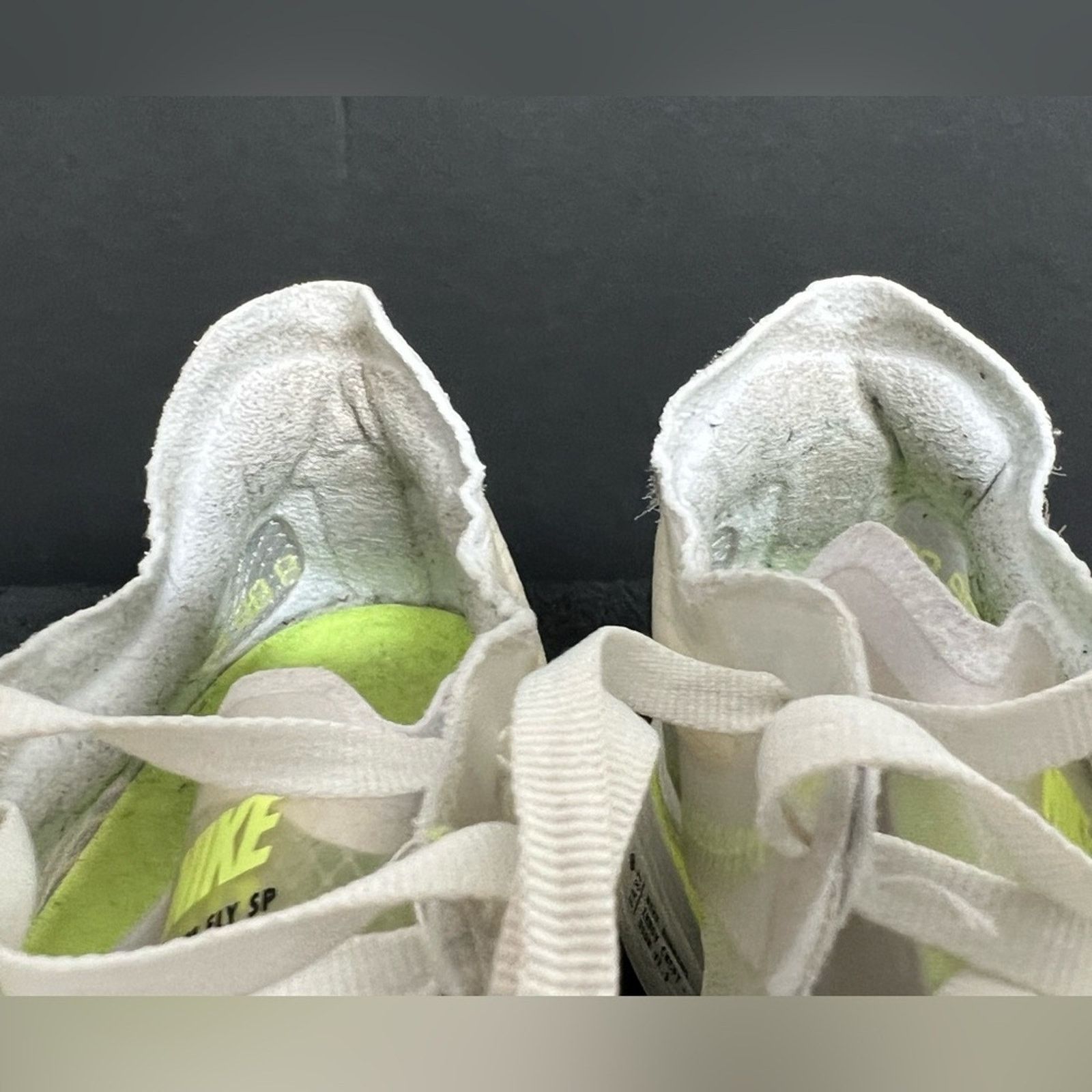 Nike NIKE Running Shoe Size 7 ZOOM FLY SP MEN'S WHITE VOLT GLOW Size US 7 / EU 40 - 10 Thumbnail