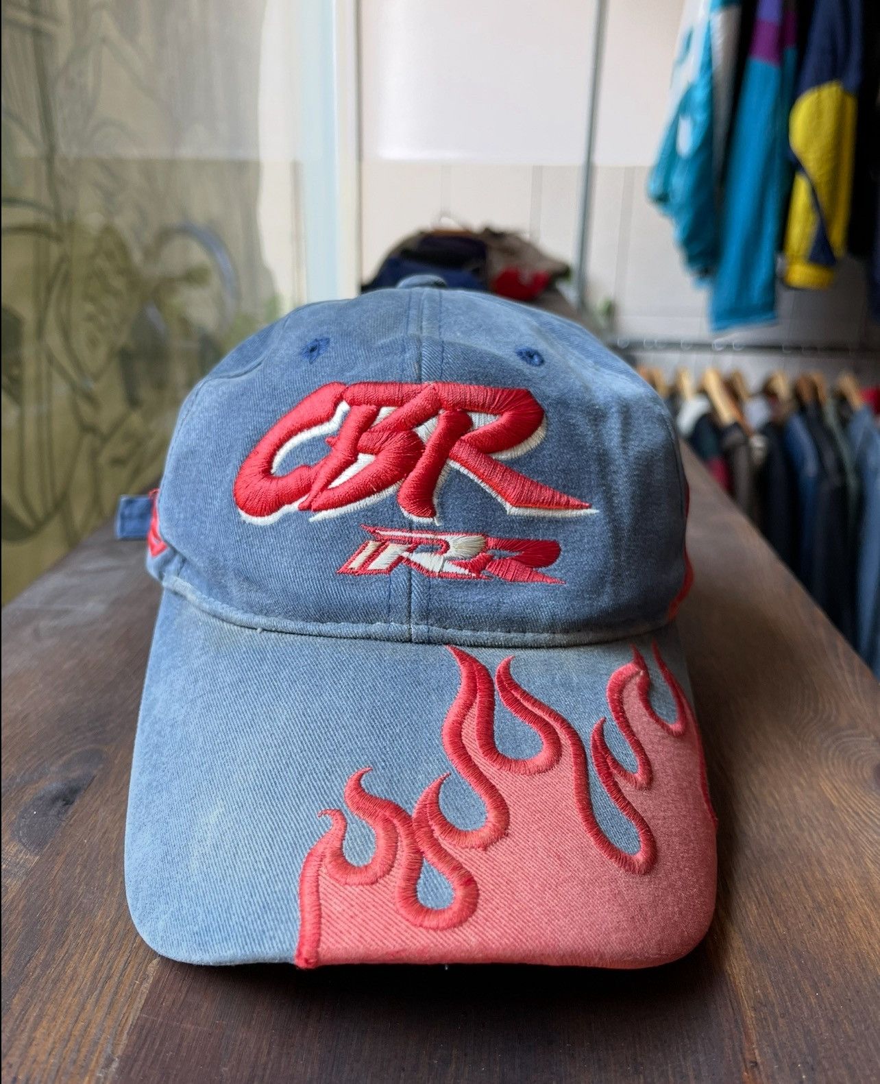 Vintage Vintage Honda cbr hat Size ONE SIZE - 2 Thumbnail