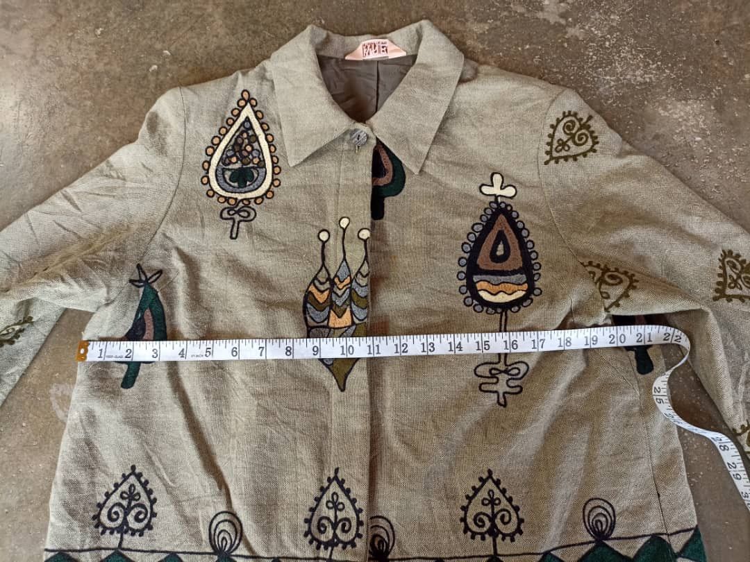 Designer × Japanese Brand × Vintage Vintage KAE Button up Jacket nice Design Size L / US 10 / IT 46 - 14 Thumbnail
