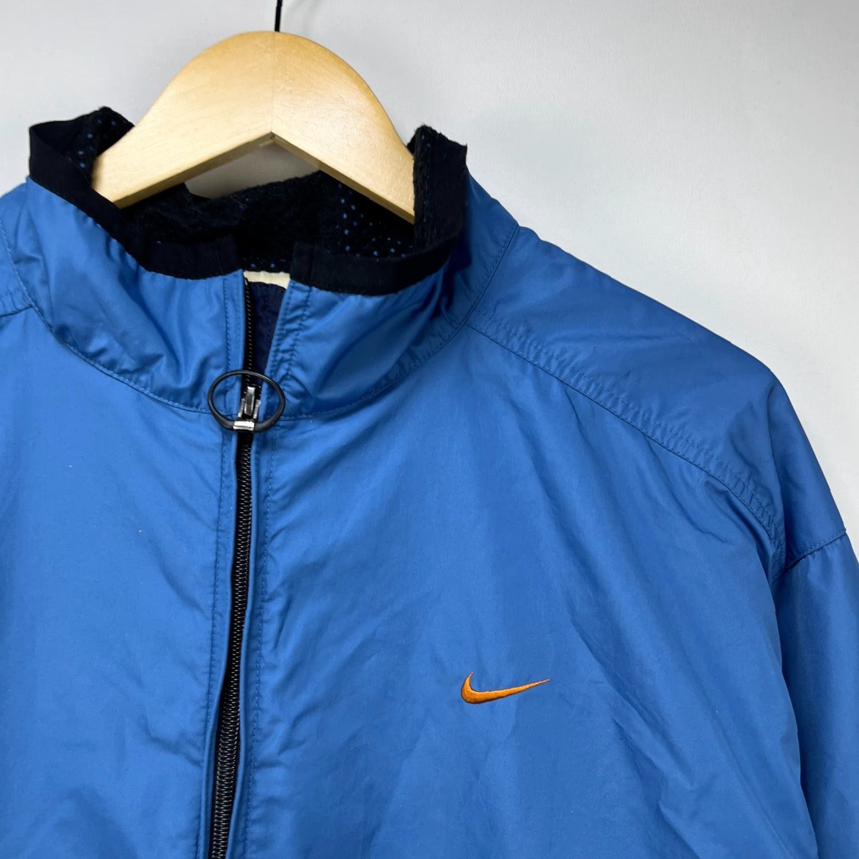 Nike VINTAGE Nike 90s F.I.T. Windbreaker Jacket XL Men Blue Windbreaker 90s Nike Mens XL Size US XL / EU 56 / 4 - 3 Thumbnail