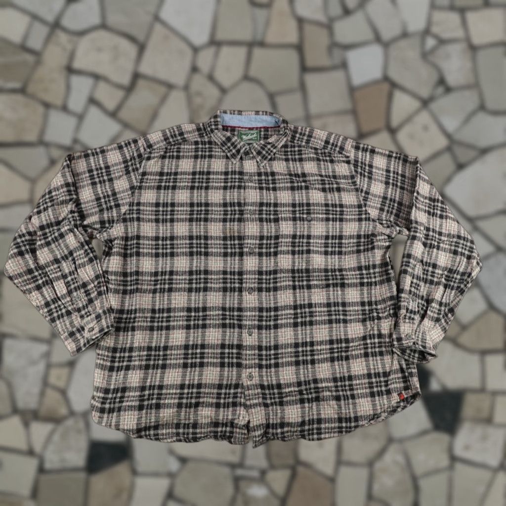 Vintage Woolrich Shirt Men 2XL Black Flannel Button-Up Utility Outdoor Casual Plaid 2XL Mens Size US XXL / EU 58 / 5 - 1 Thumbnail