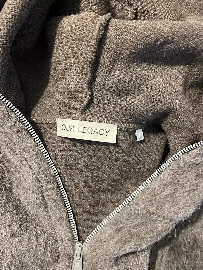 Our Legacy Our Legacy Full-zip hooded plush jacket Size US M / EU 48-50 / 2 - 3 Thumbnail