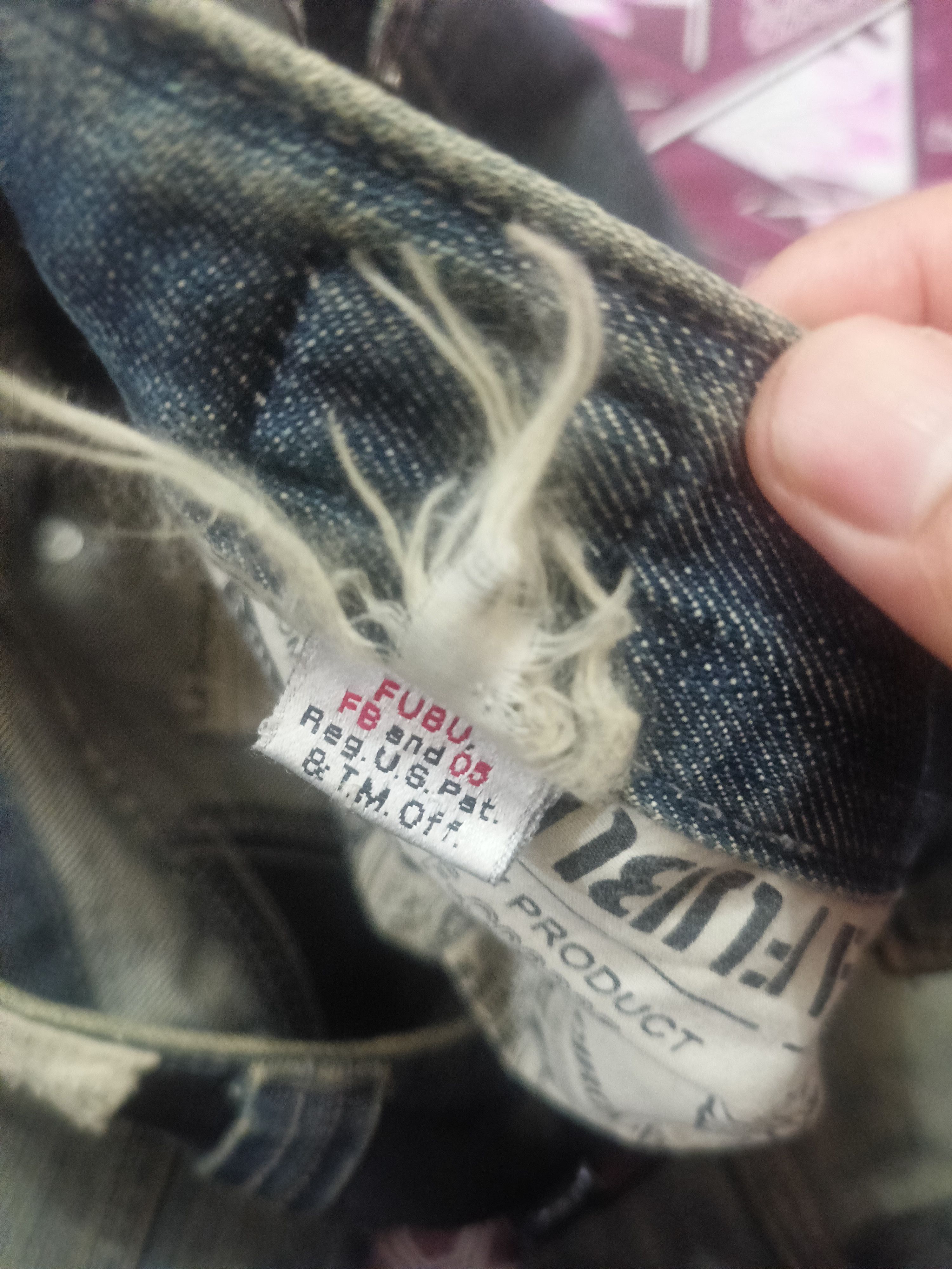 Fubu × Japanese Brand Fubu jeans collection style distressed denim Size US 31 - 10 Thumbnail