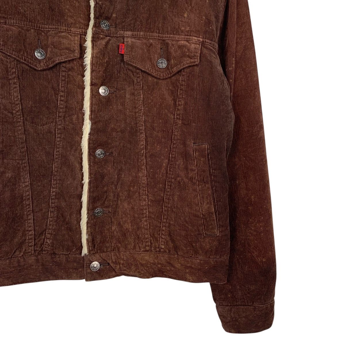 Edwin Edwin 503 Corduroy Sherpa Trucker Jacket Size US S / EU 44-46 / 1 - 4 Thumbnail
