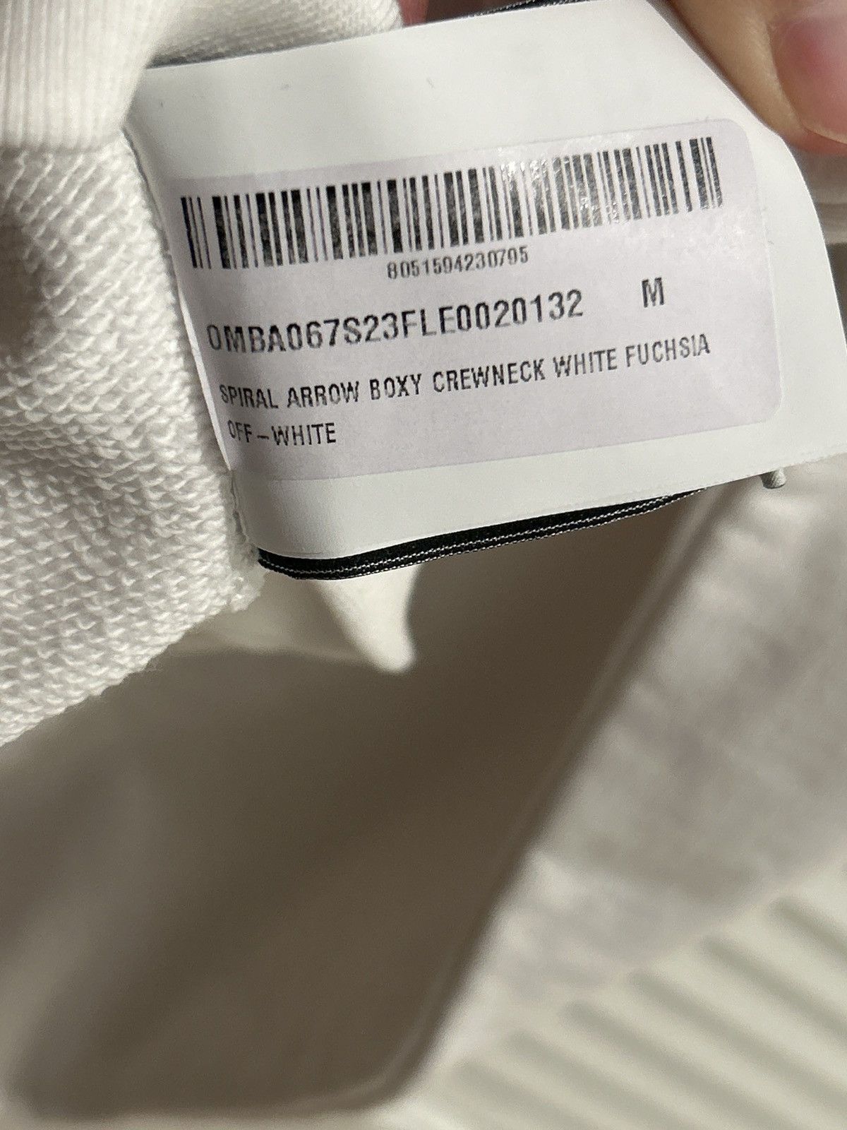 Off-White Off-White Exactly The Opposite Arrow Crewneck! Size US M / EU 48-50 / 2 - 11 Thumbnail