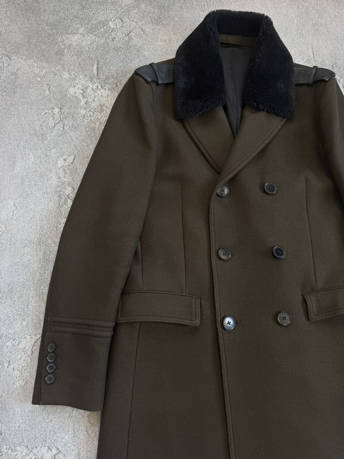 The Kooples The Kooples M/size Military Pea Coat Wool Napoleon jacket 🧥 Size US M / EU 48-50 / 2 - 5 Thumbnail
