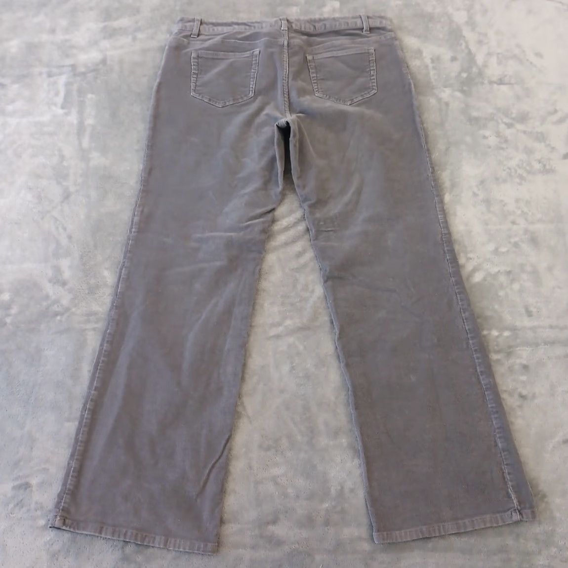 J. Jill J.Jill Pants Womens 14P Gray Bootcut Corduroy Stretch 35x29.5 Mid Rise Chino Pants Womens Mens? Size 36" / US 14 / IT 50 - 2 Thumbnail