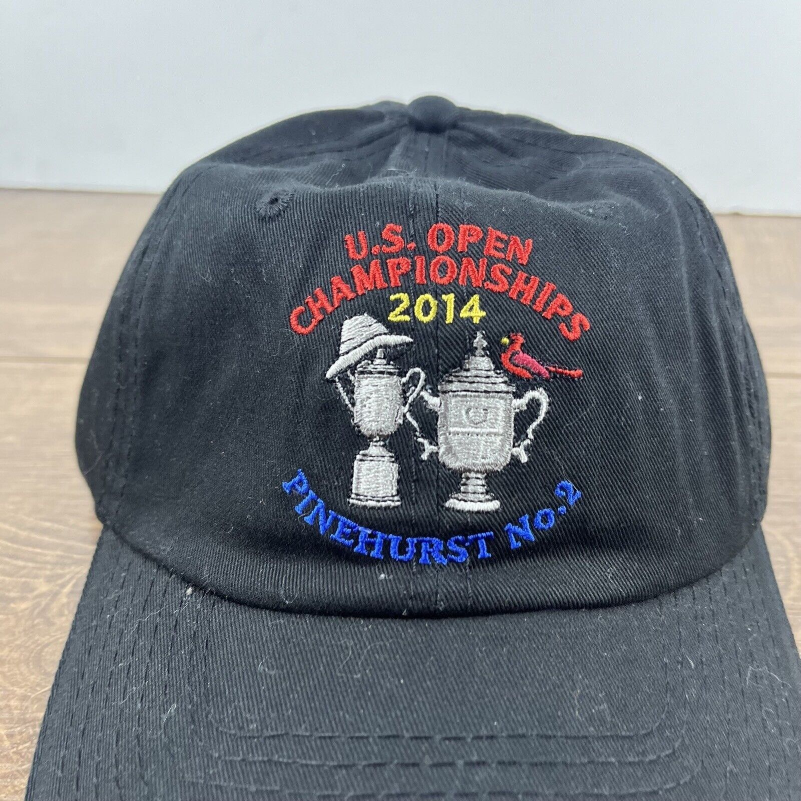 Other US Open Championships 2014 Hat Black Adjustable Hat Black Pi Size ONE SIZE - 6 Thumbnail