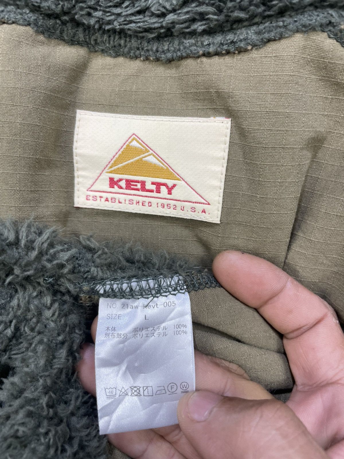 Kelty Kelty Stand Collar Boa Fleece Jacket Size US L / EU 52-54 / 3 - 14 Thumbnail
