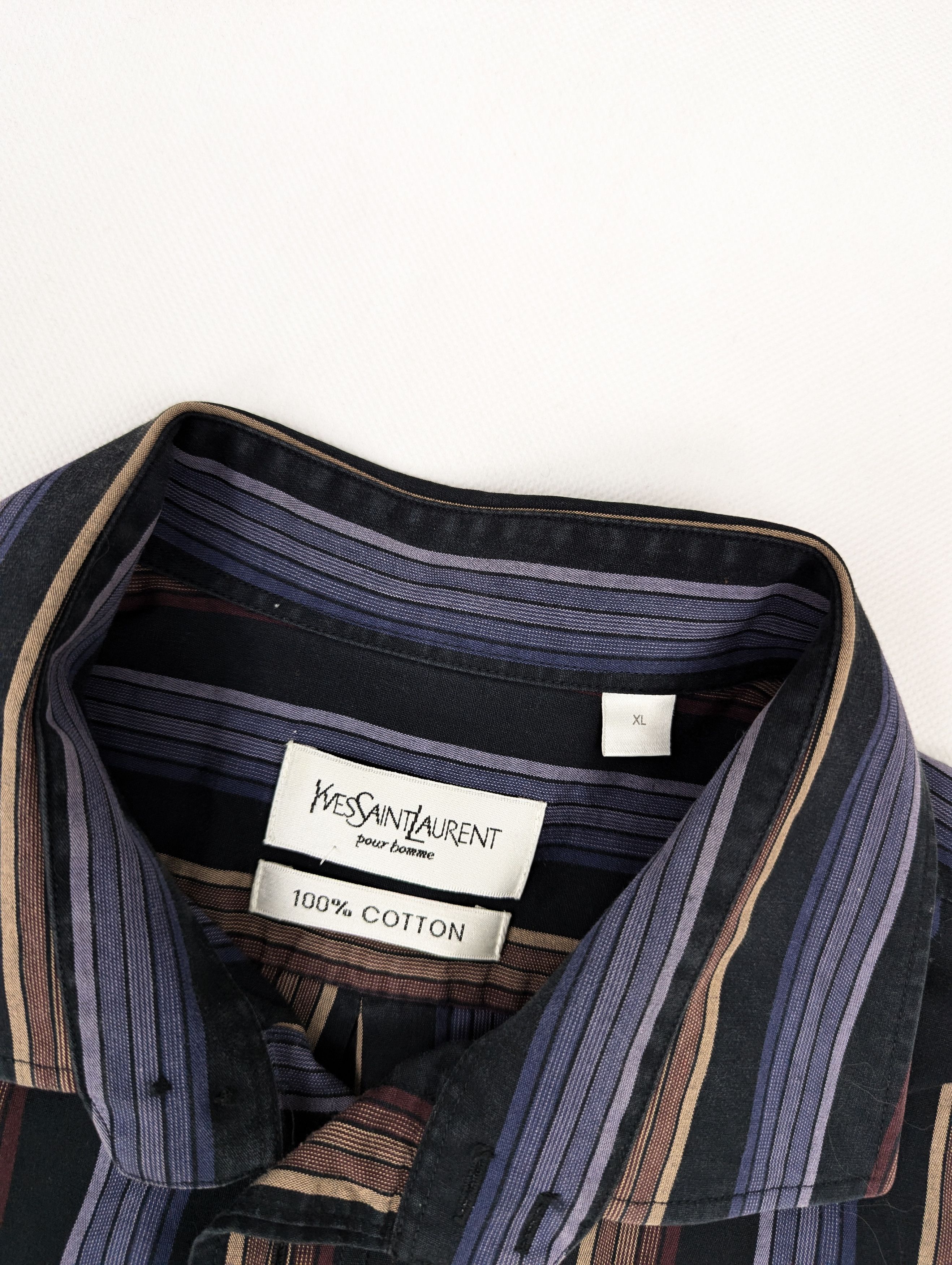 Yves Saint Laurent YSL Yves Saint Laurent shirt XL Size US XL / EU 56 / 4 - 4 Thumbnail