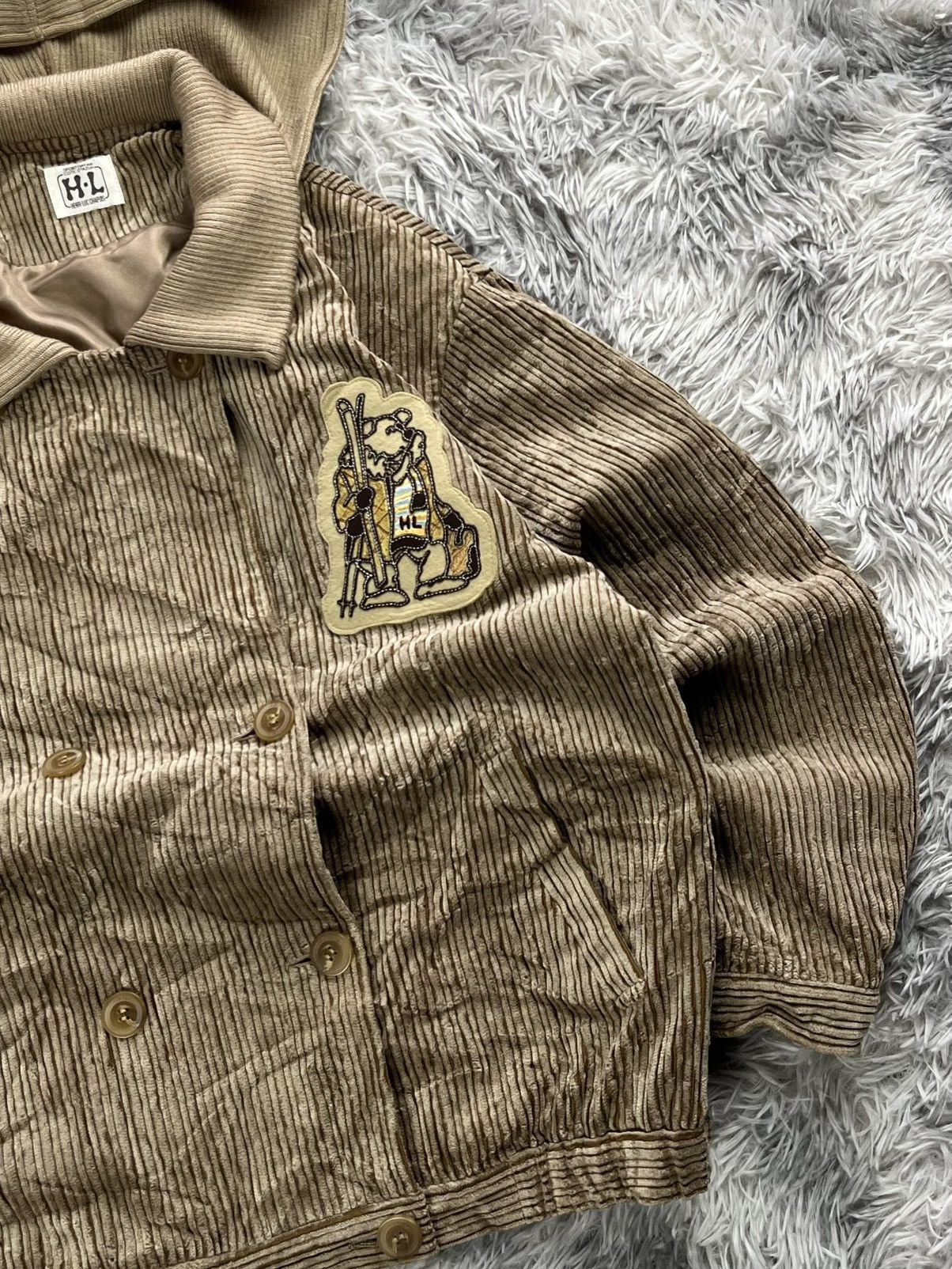 Other Vintage H-L Henri-Luc Chapuis Jacket Corduroy Size US S / EU 44-46 / 1 - 3 Thumbnail