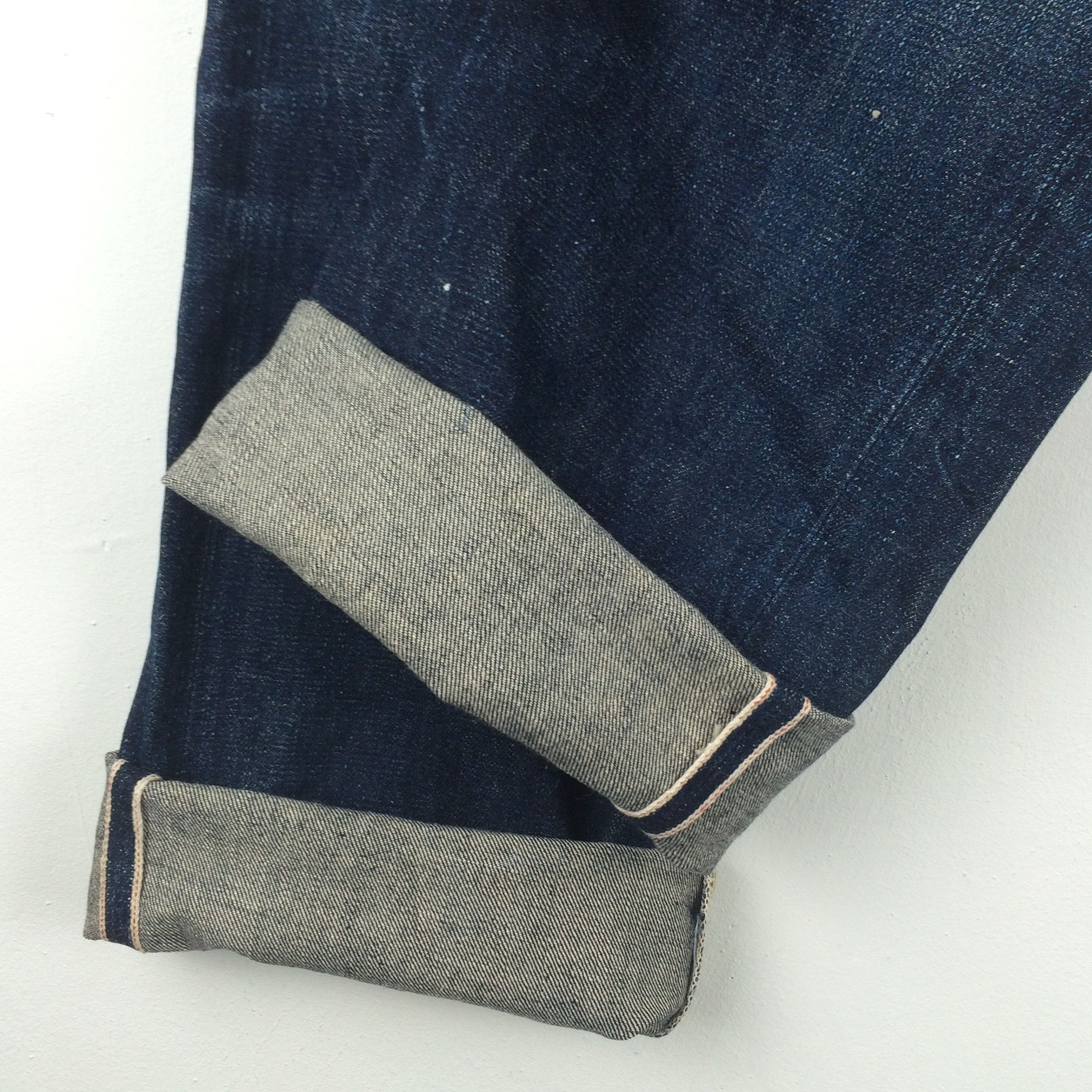 Japanese Brand x173 G.&I.P CUSTOM MADE JAPANESE JEANS SELVEDGE DISTRESSED Size US 31 - 10 Thumbnail