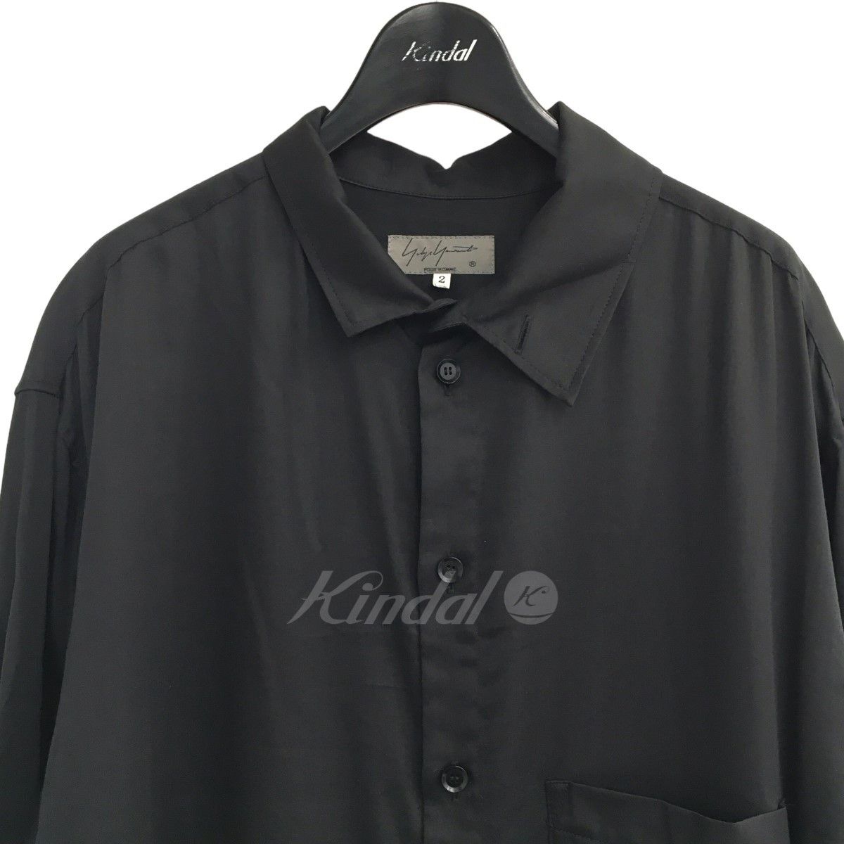 YOHJI YAMAMOTO pour homme 2019SS back numbering shirt