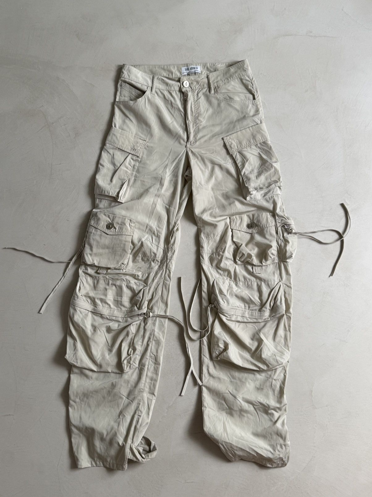 Other The Attico - Marc Forne - Beige Fern Cargo Pants Size US 29 - 6 Thumbnail