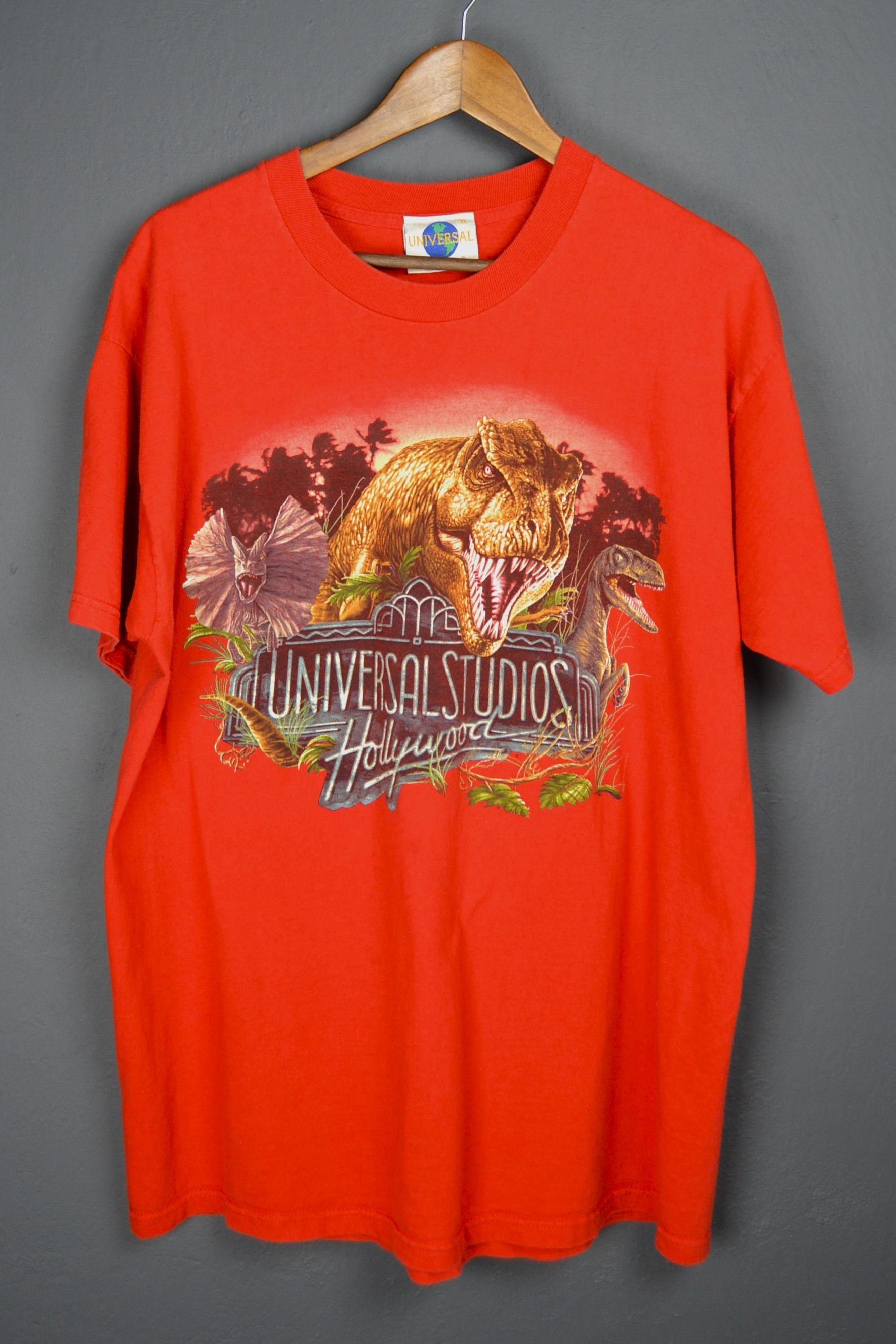 Universal Studios 90’s Vintage Jurassic Park Universal Studios Tee Shirt XL Size US XL / EU 56 / 4 - 1 Thumbnail