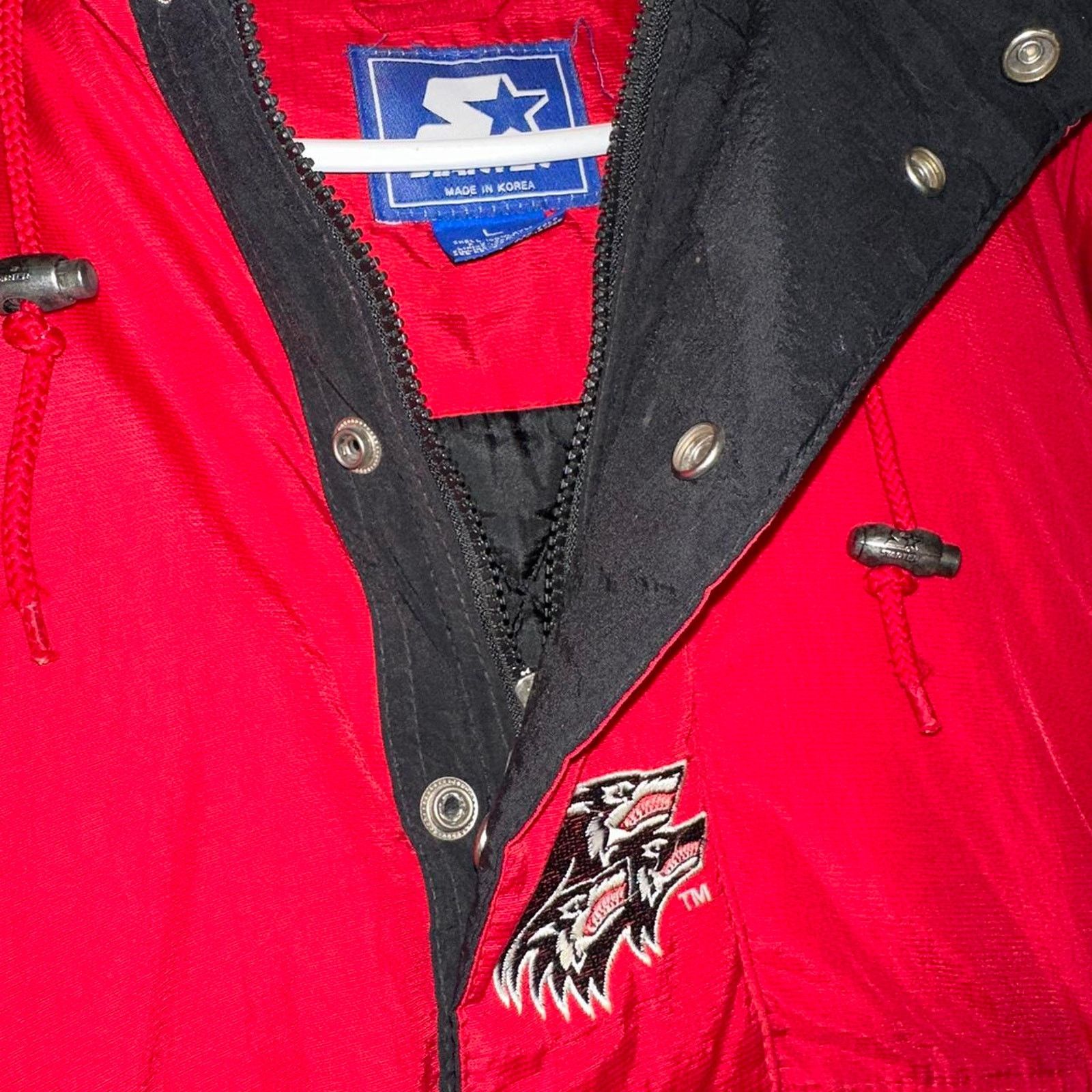 Starter × Vintage RARE Vintage NC State Wolfpack Starter Jacket size L Size US L / EU 52-54 / 3 - 8 Thumbnail