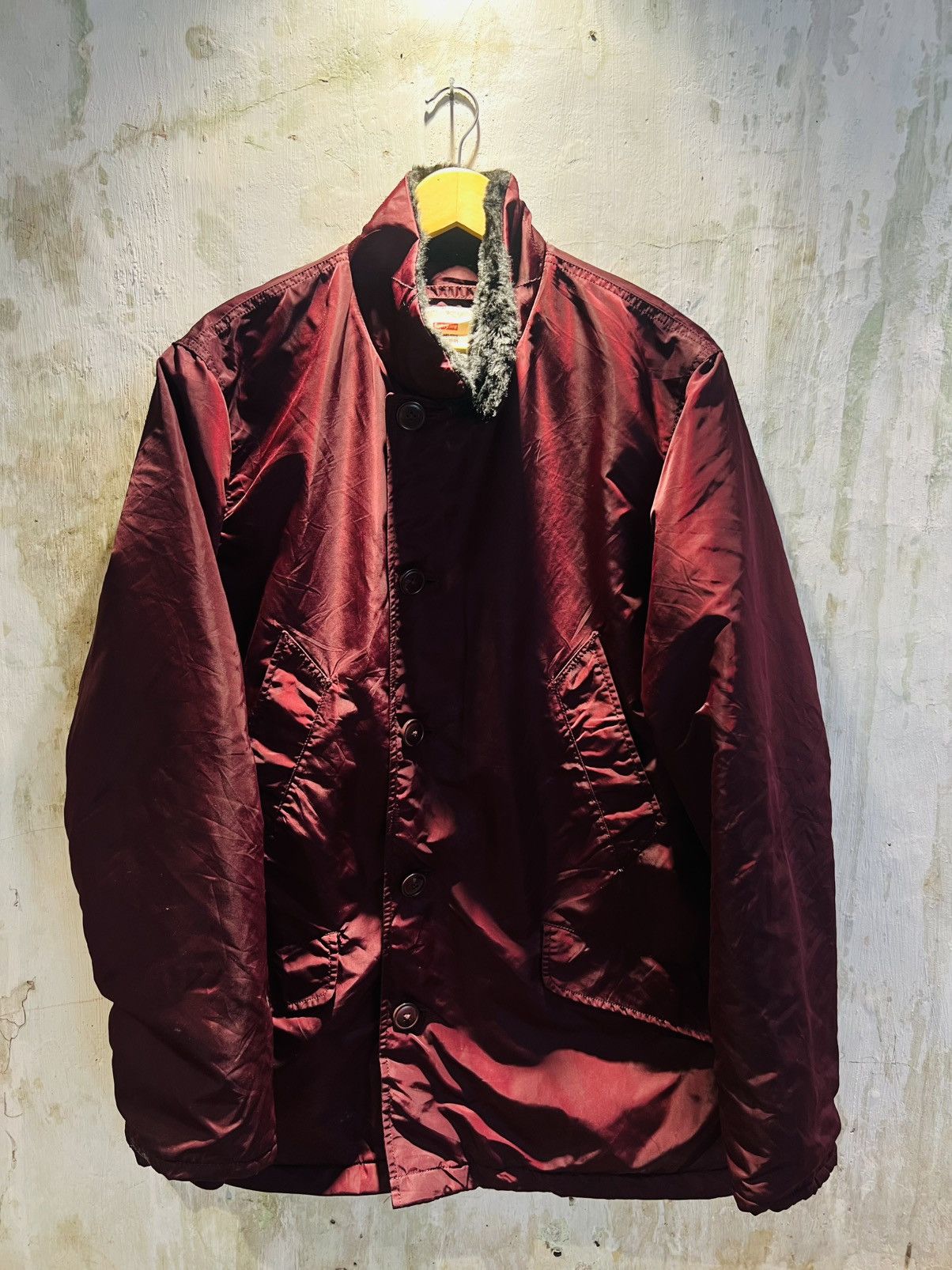 Other × Supreme Supreme Burgundy B-9 Parka Size US XL / EU 56 / 4 - 1 Thumbnail