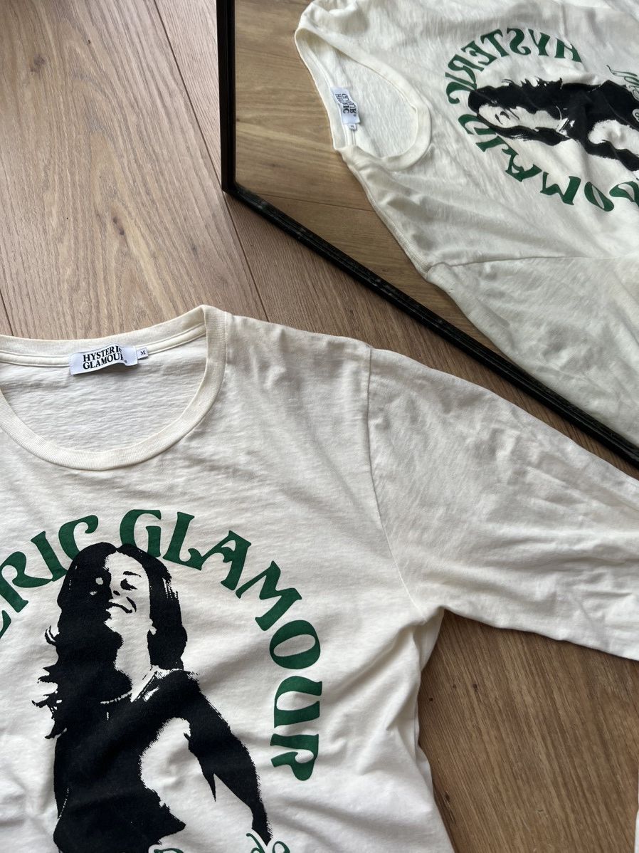 Hysteric Glamour 00’s HYSTERIC GLAMOUR THE SOFT PARADE LOGO LONGSLEEVE TEE Size US M / EU 48-50 / 2 - 7 Thumbnail
