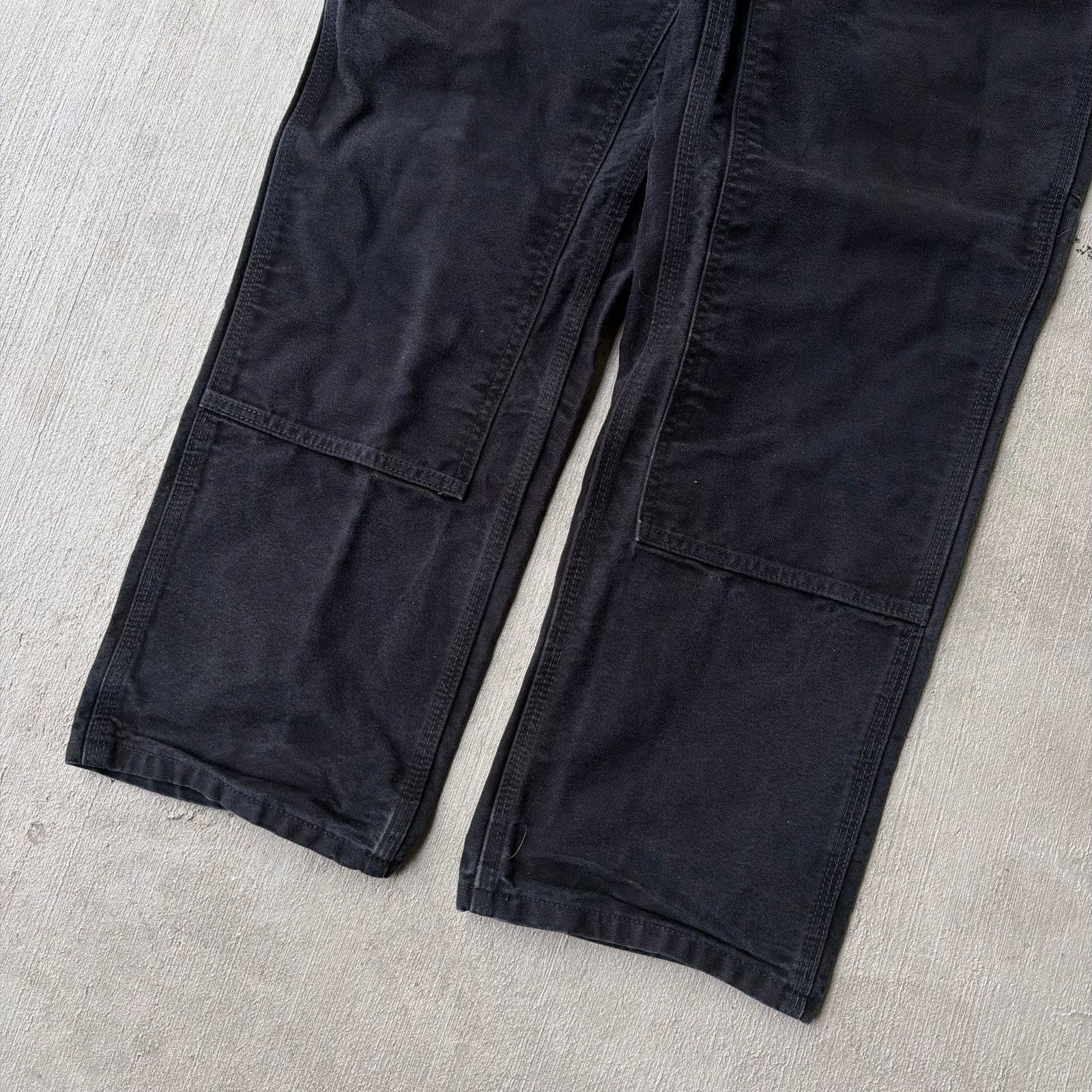 Carhartt × Vintage Carhartt black double knee work wear carpenter pants Size US 30 / EU 46 - 3 Thumbnail