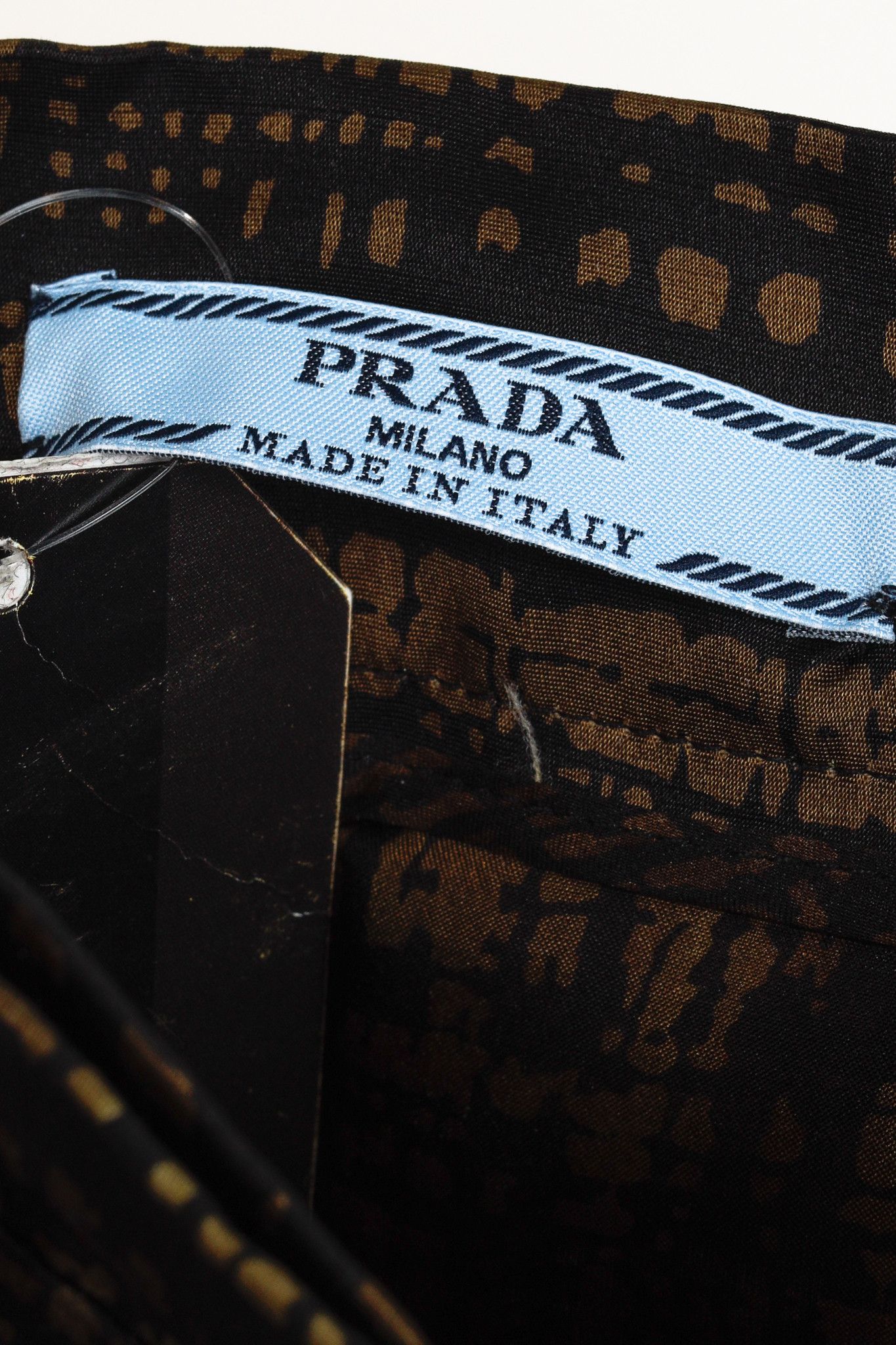 Prada Prada 2012 Abstract-Plaid Wool & Silk Box Pleat Skirt Size 26" / US 2 / IT 38 - 8 Thumbnail