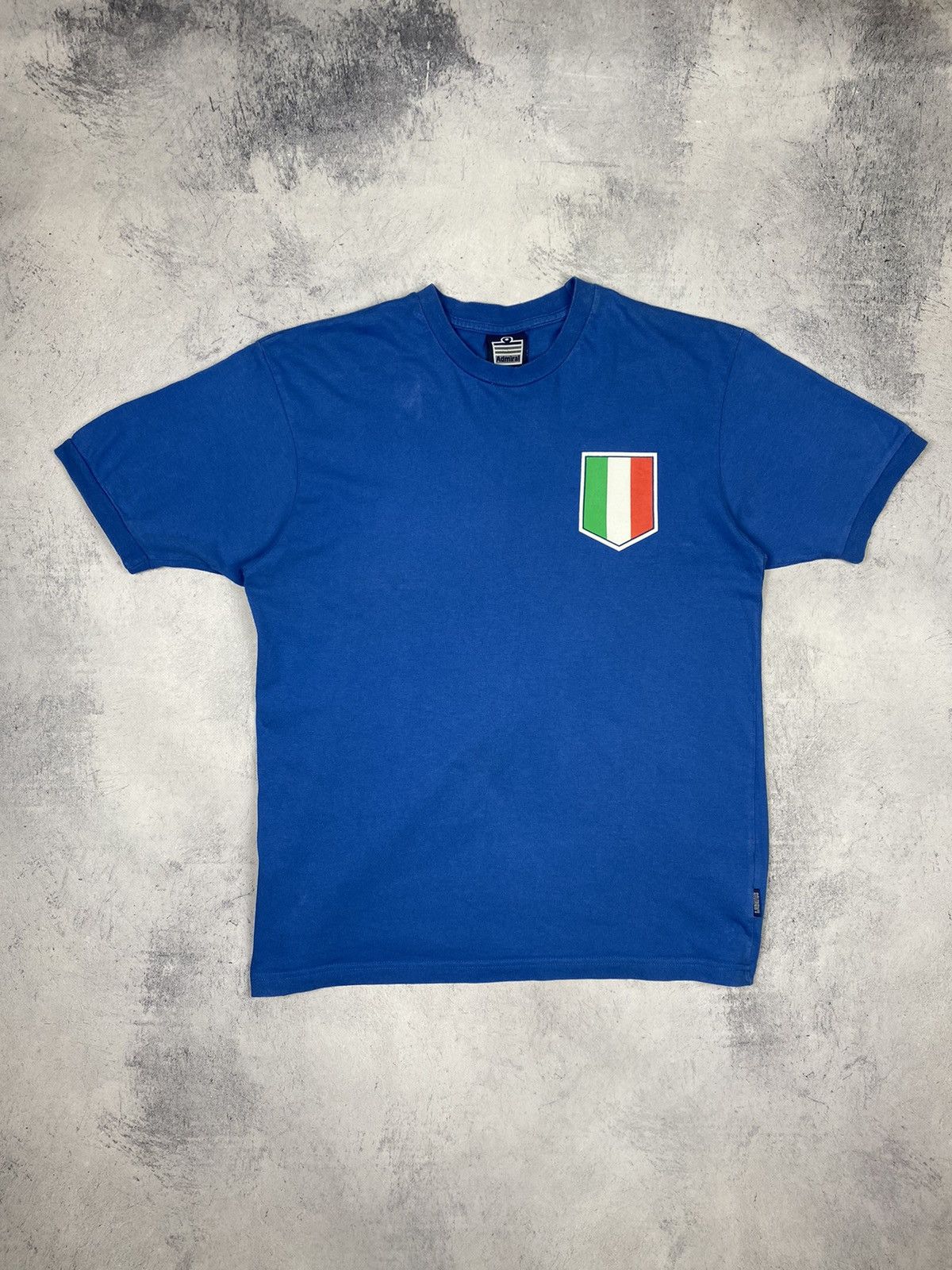 Vintage Vintage 00s Roberto Baggio #10 Italy Cotton T Shirt Jersey Size US L / EU 52-54 / 3 - 3 Thumbnail