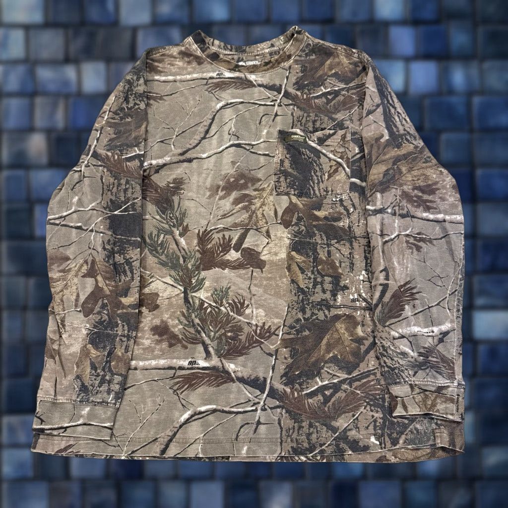 Realtree Gander Mountain Guide Series Shirt Mens Large Realtree Camo Long Sleeve Hunting Size US L / EU 52-54 / 3 - 1 Thumbnail